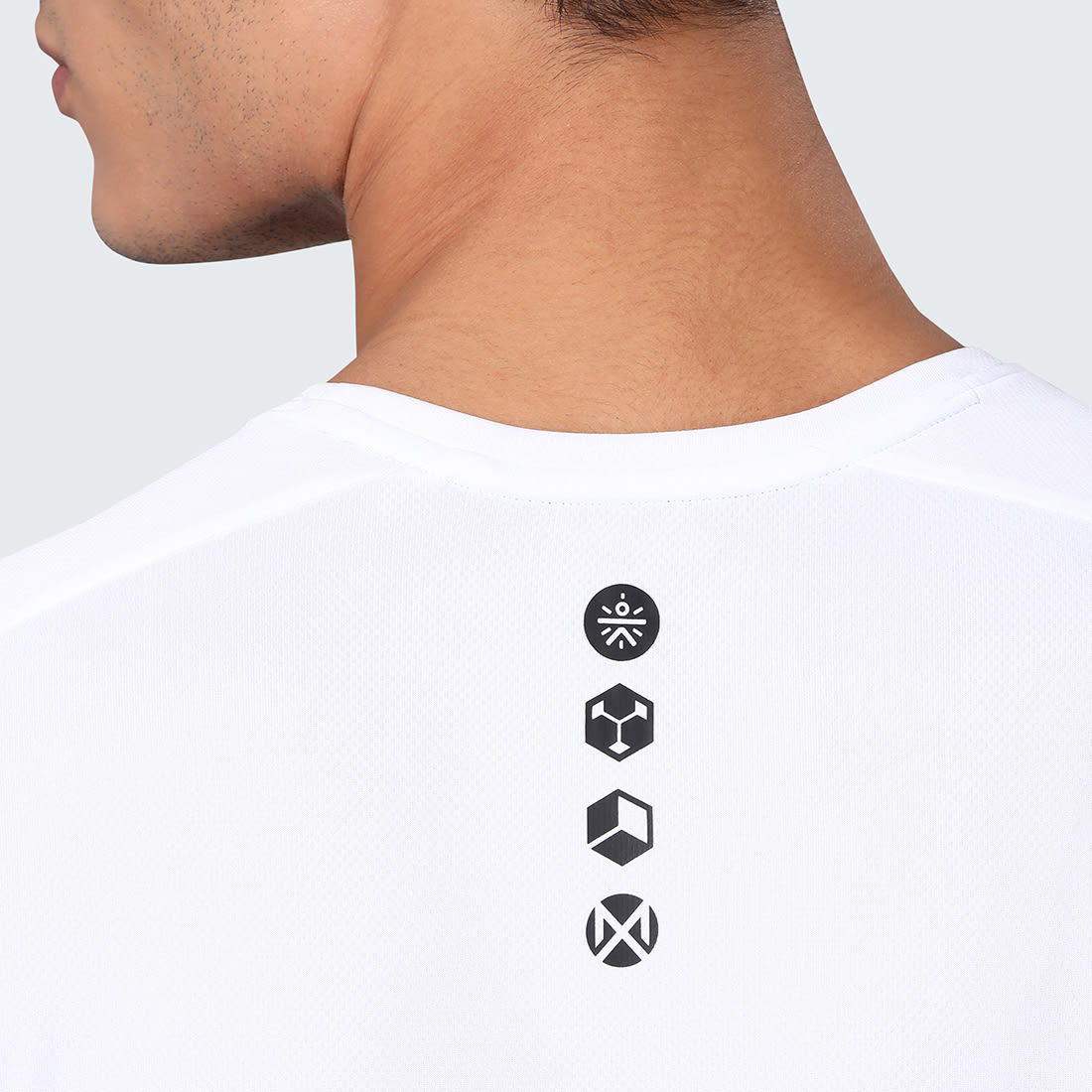 Signature Krypt White Gym Tee