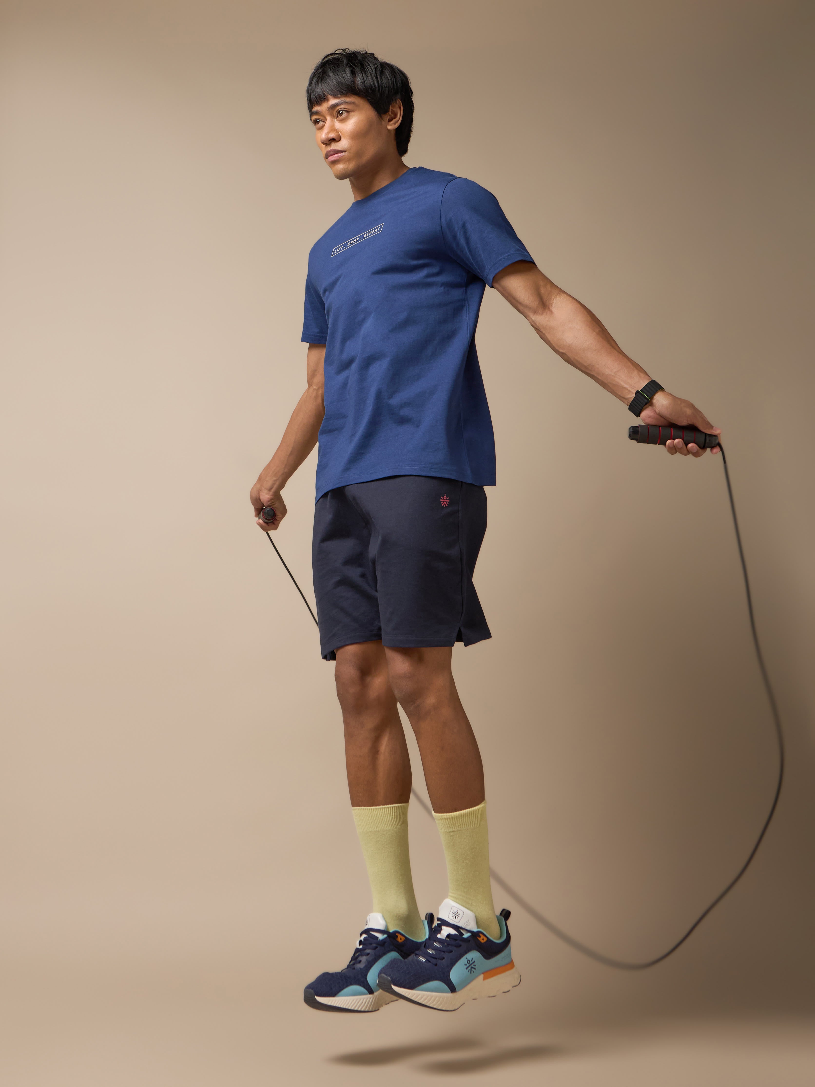 Lift.Drop.Repeat. Print Training T-shirt