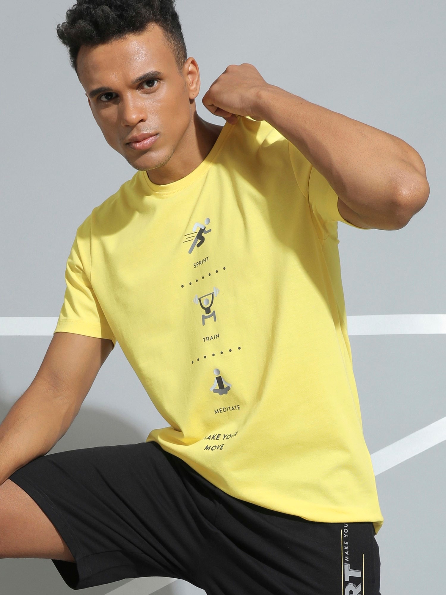 VMan Graphic Active T-shirt