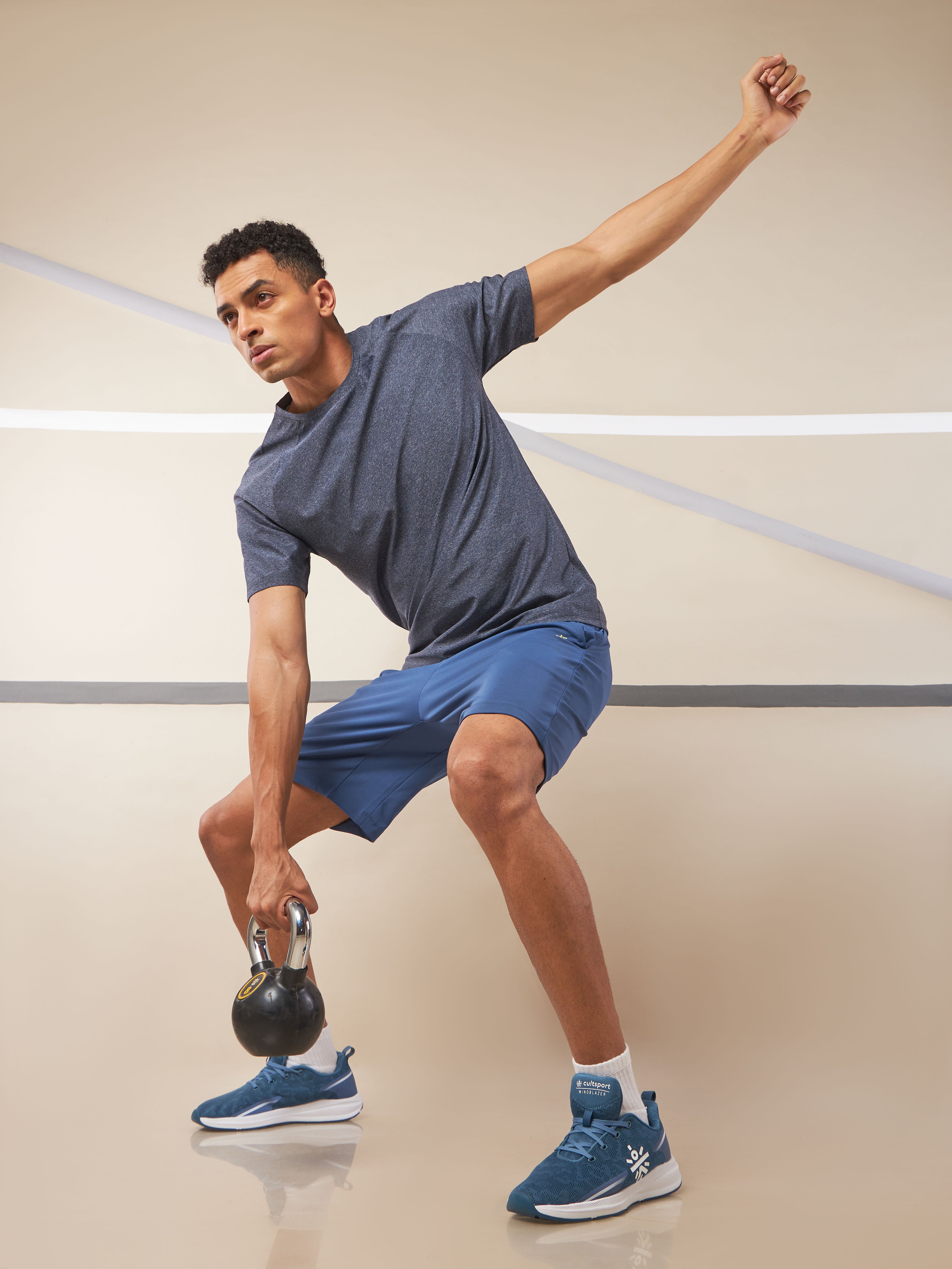 Challenger Dry Fit Textured Raglan T-shirt