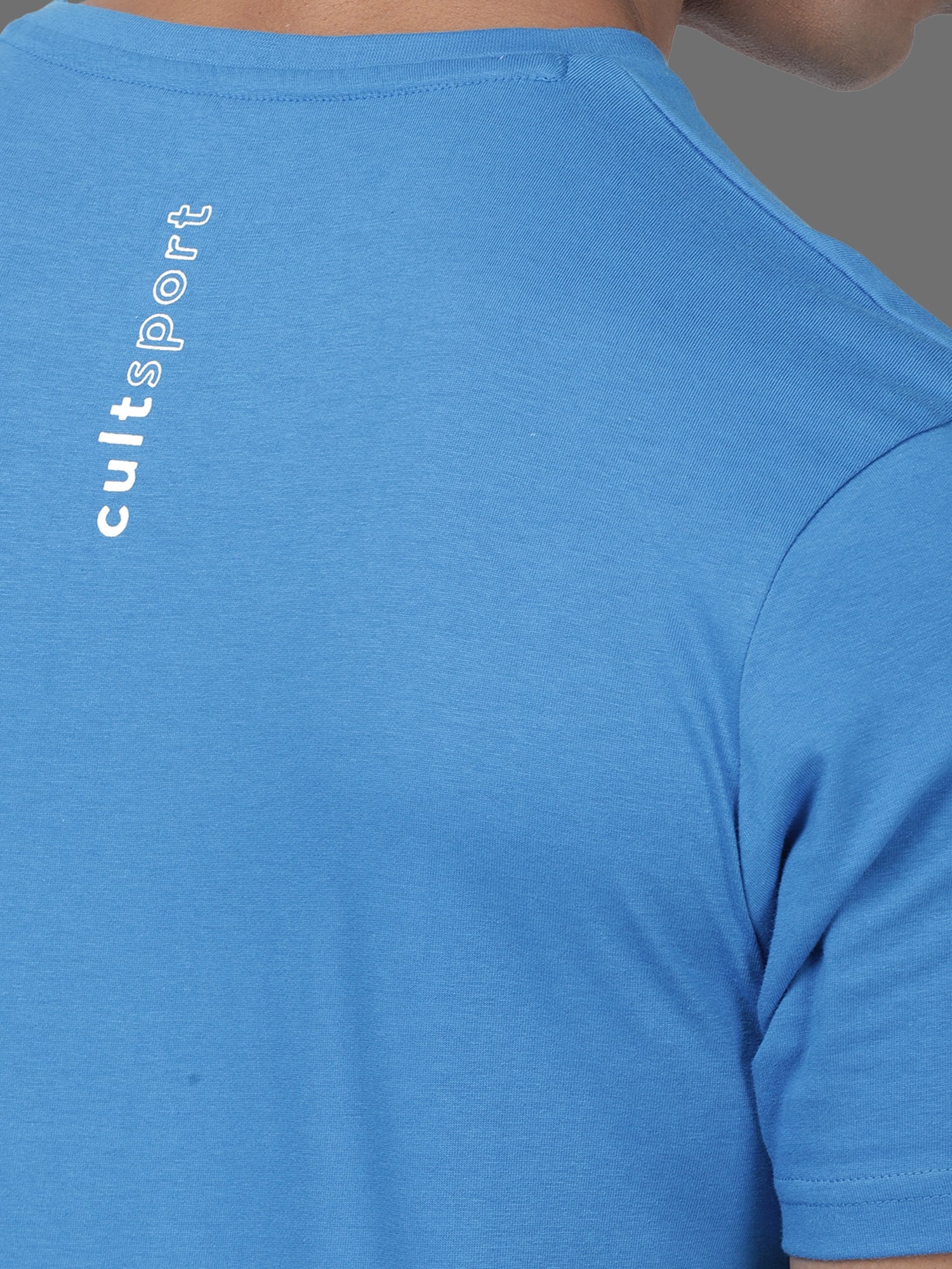 Everydays Swift Bright Blue Cotton Tee