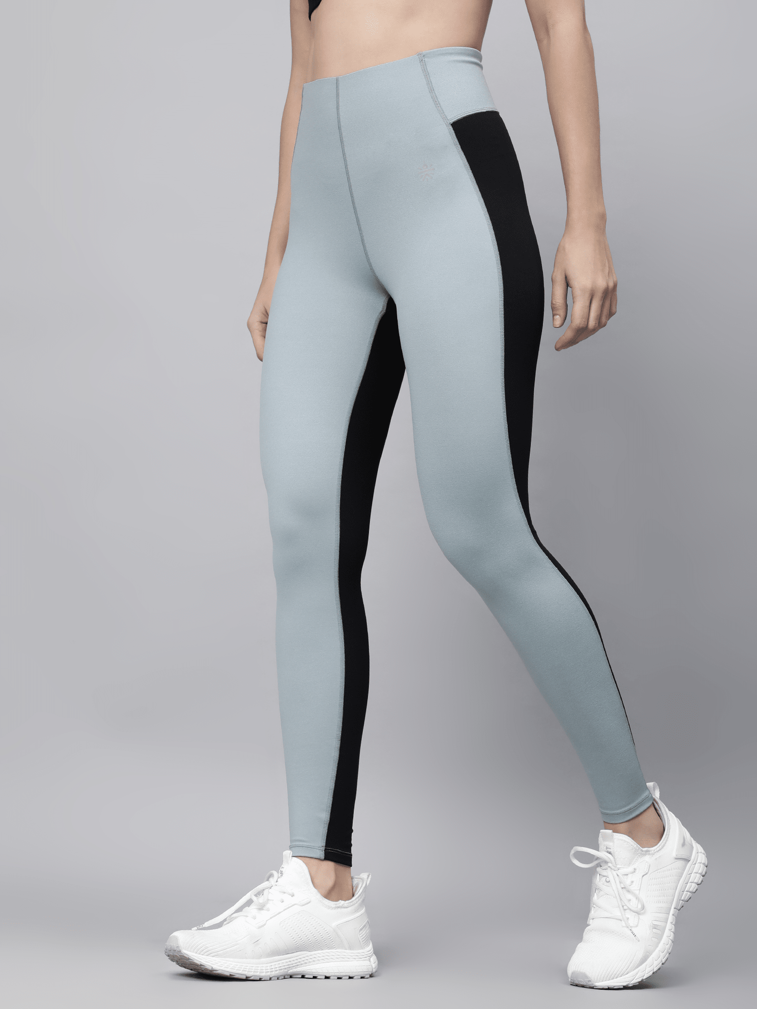 AbsoluteFit Enhance Black+Mint Workout Leggings