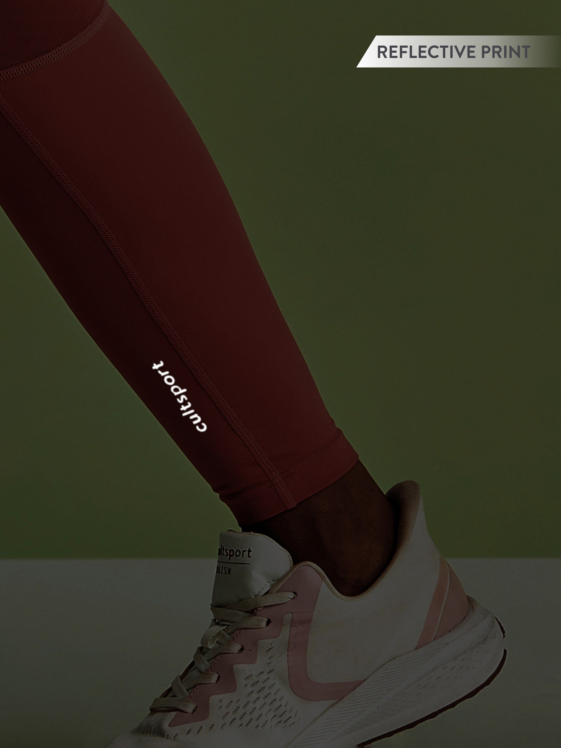 High Waist Running Tights with Side Pocket