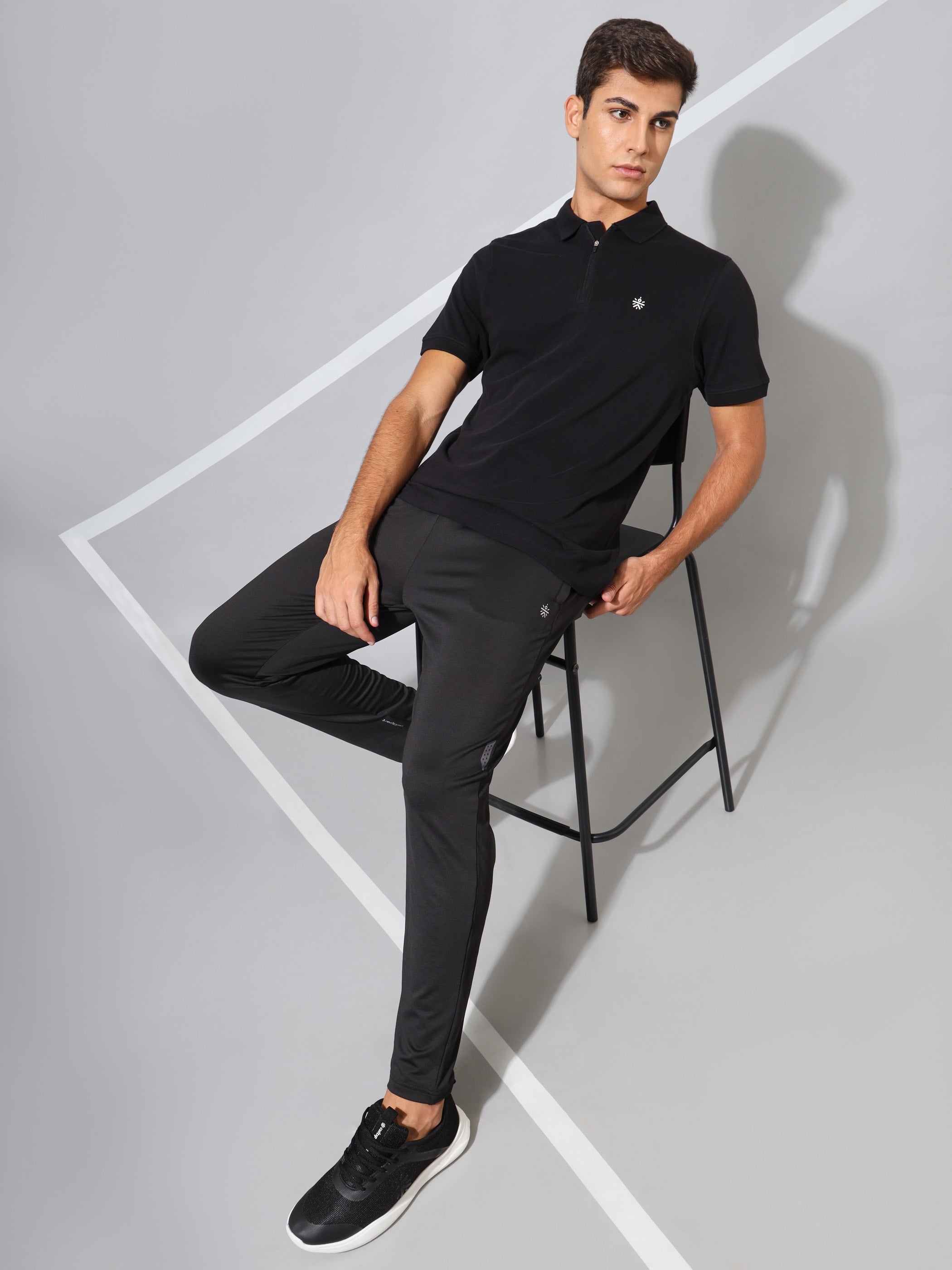 Solid Performance Polo T-shirt