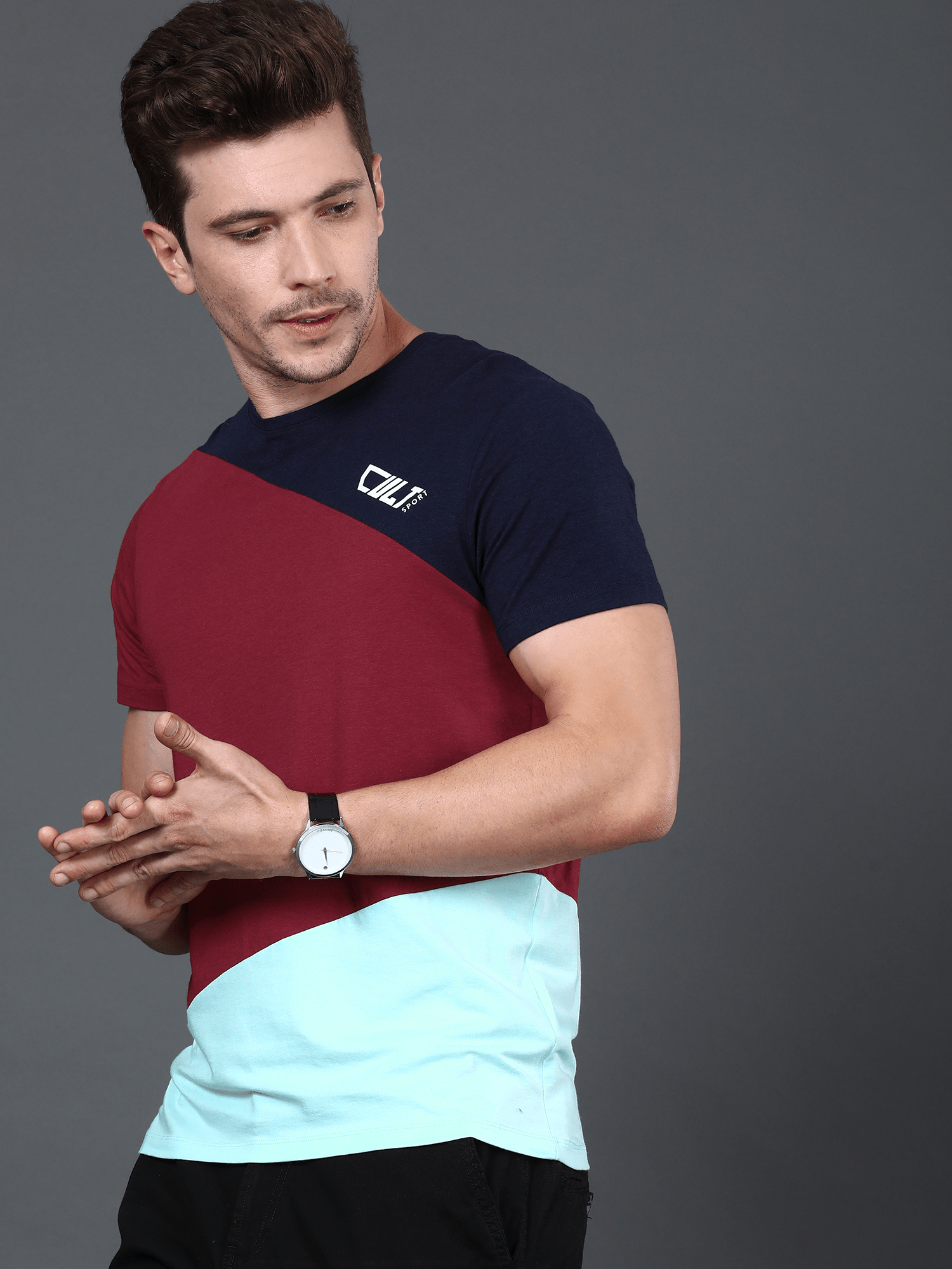 Bamboo Cozy Burgundy Casual Tee