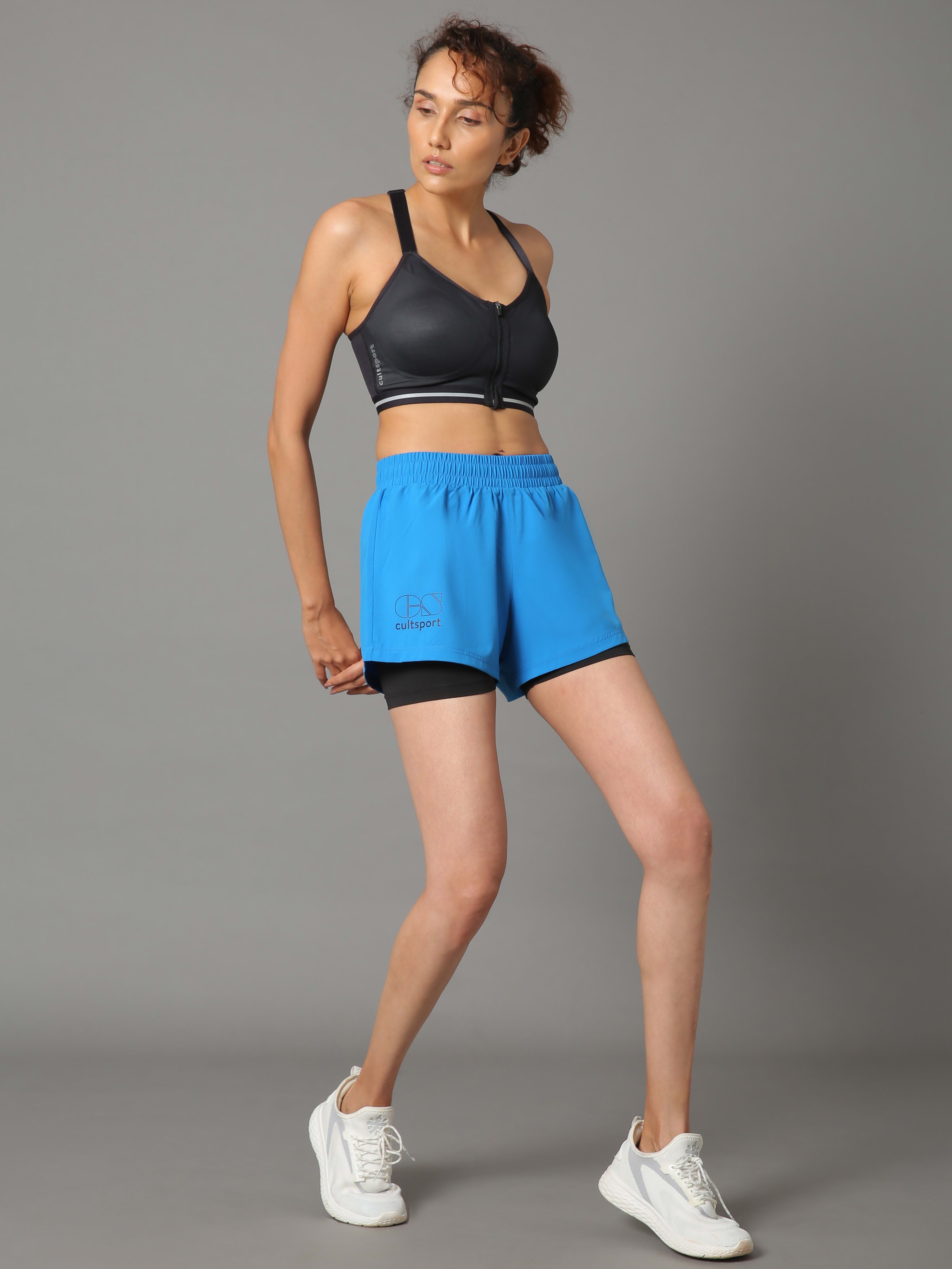 Workout Shorts with Inner Tights