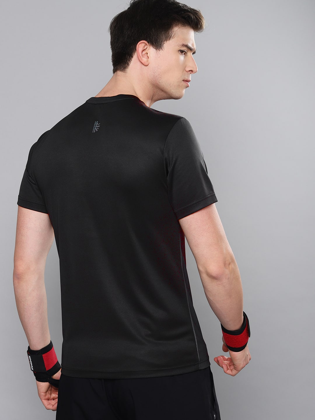 Dugout Red Spot Black Relaxed Tee