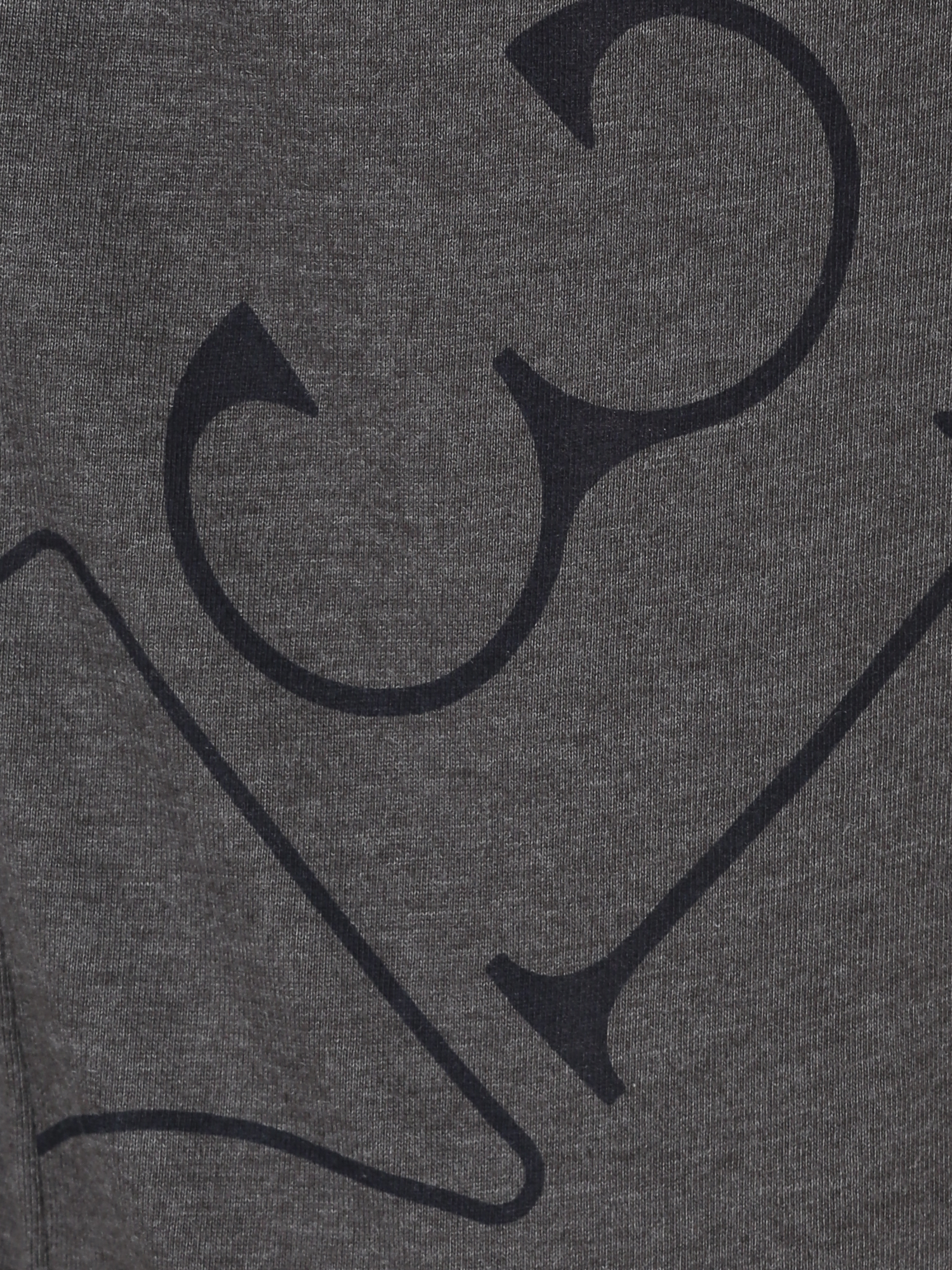 Everydays digit Anthra Cotton Tee