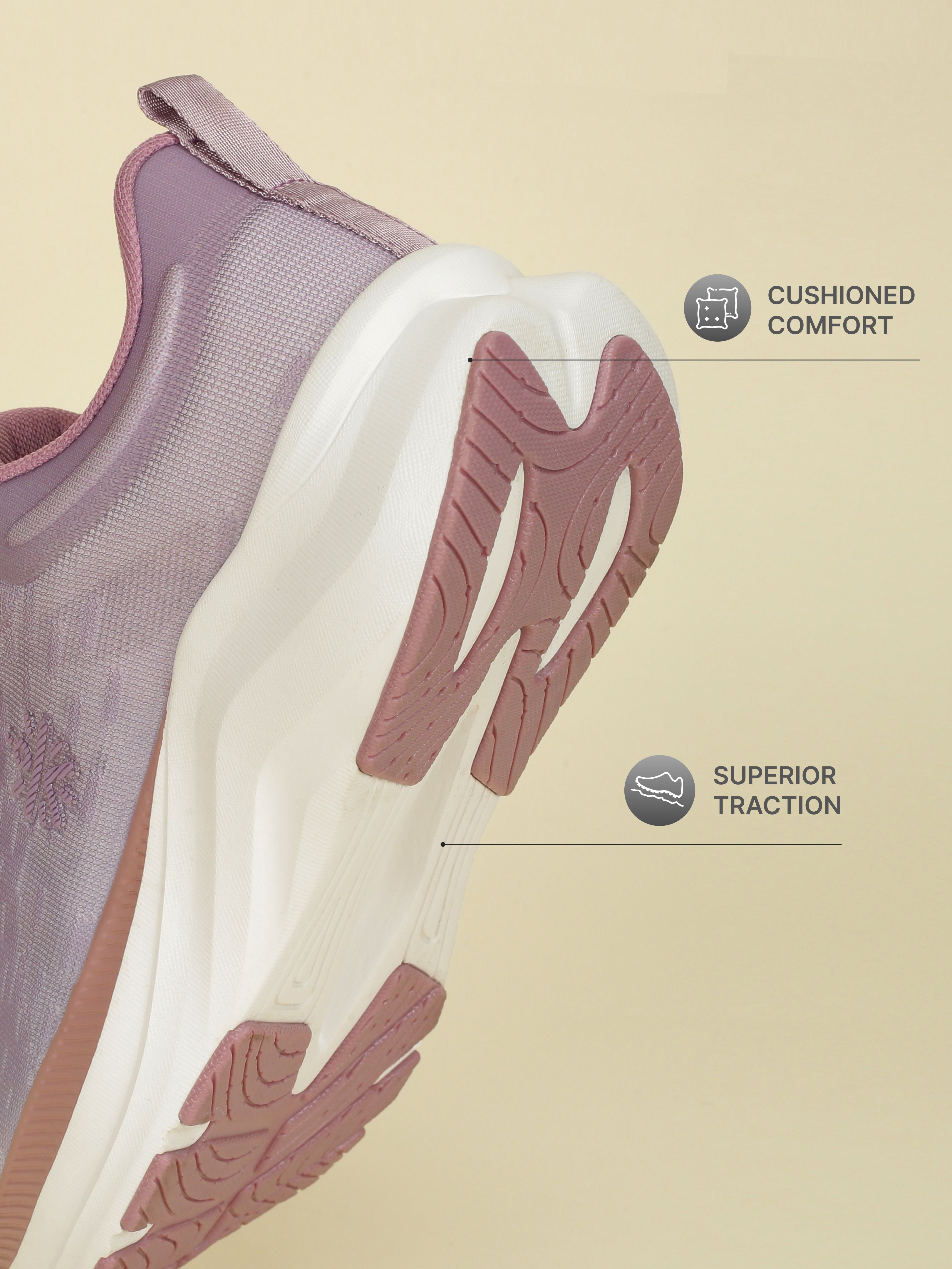 Cult Women's FlowSync Running Shoes - Mauve