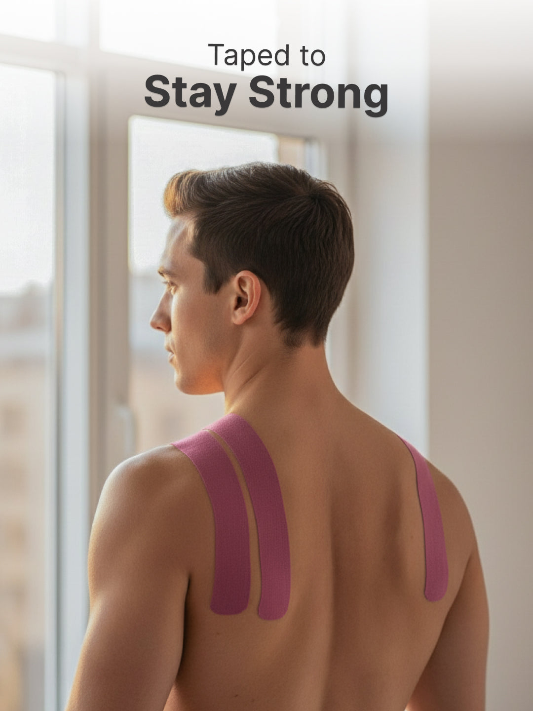 cult Kinesiology Tape Pink - Muscle Support & Injury Recovery