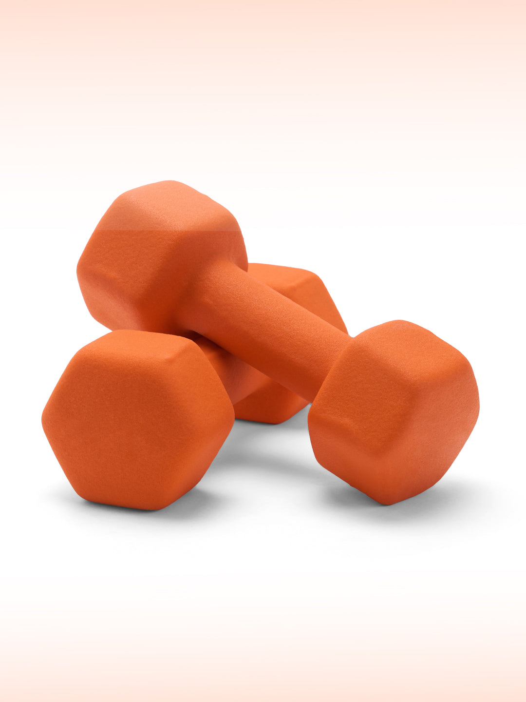 Cult 3KGx2 Neoprene Dumbbells For Home & Gym Exercises (Orange)