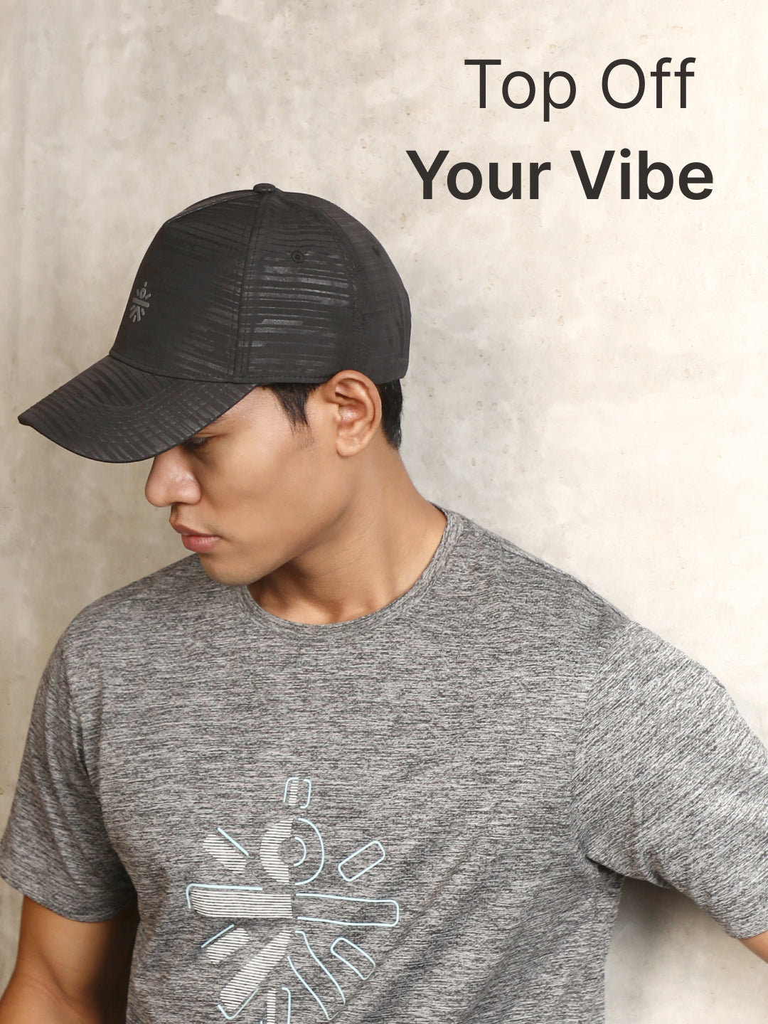 cult Embossing Cap Black