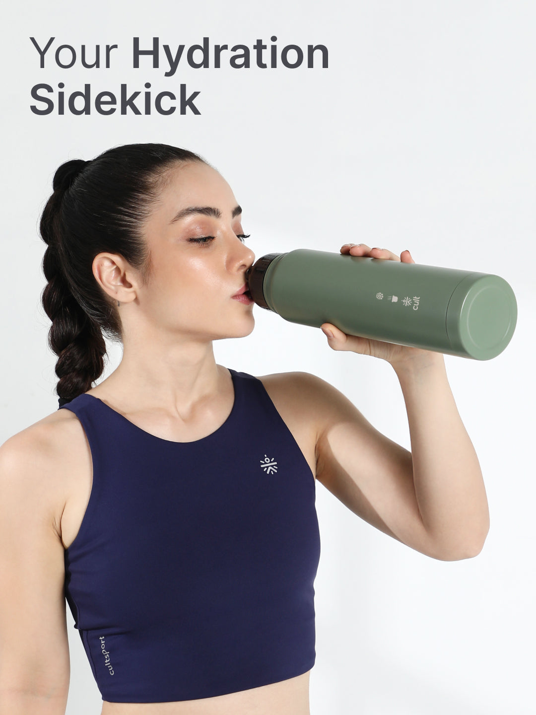 cult Stainless Steel Vacuum Bottle 1000 ML Double Wall Insulated Thermos