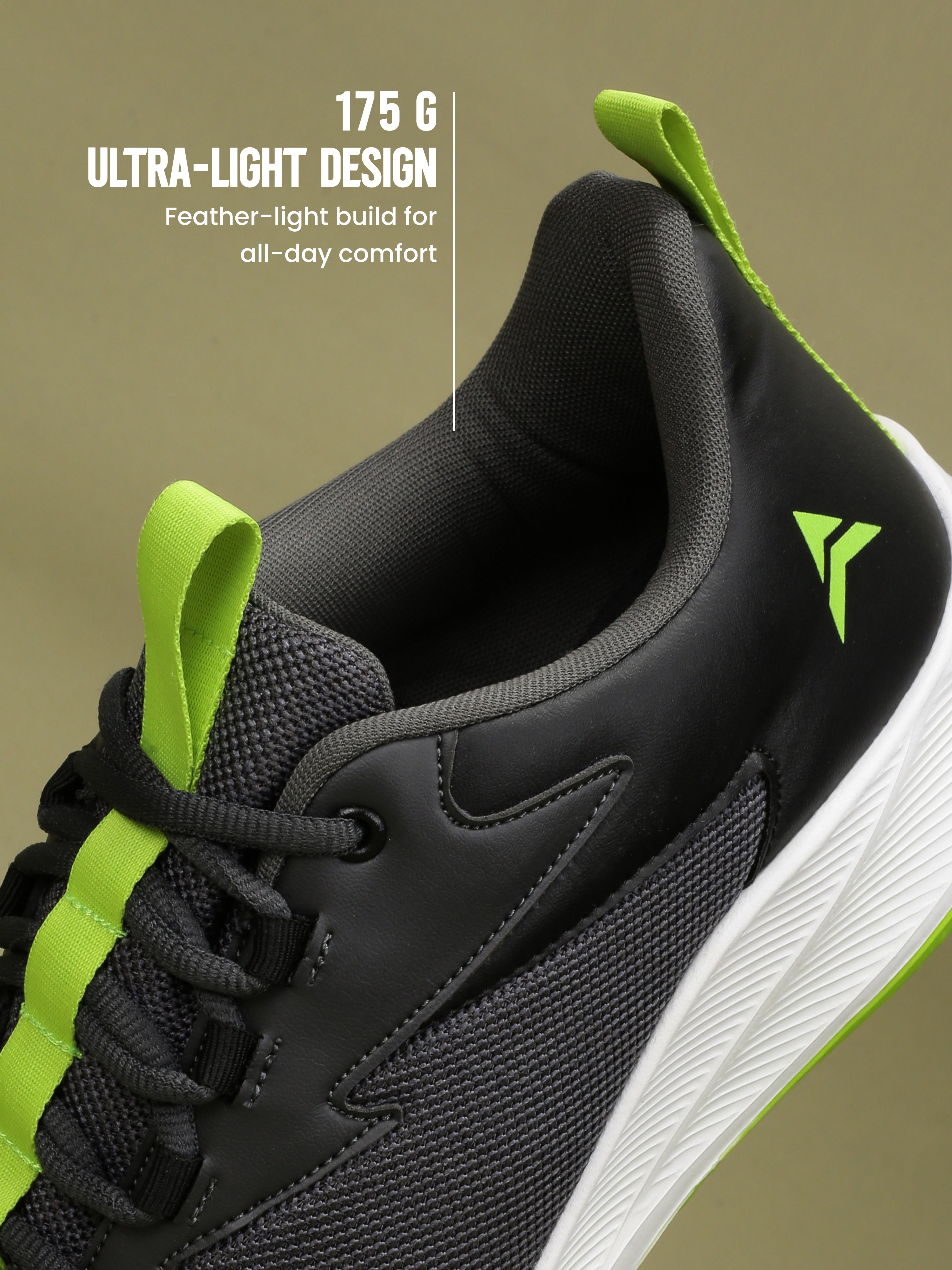 Avant Men's Axion Walking Shoes - Black/Grey