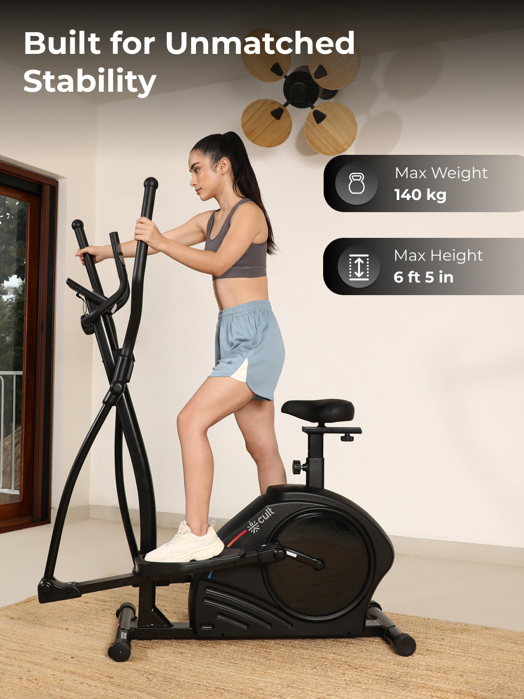 Buy Cult SmartCrossPrime Magnetic Elliptical Trainer 6Kg