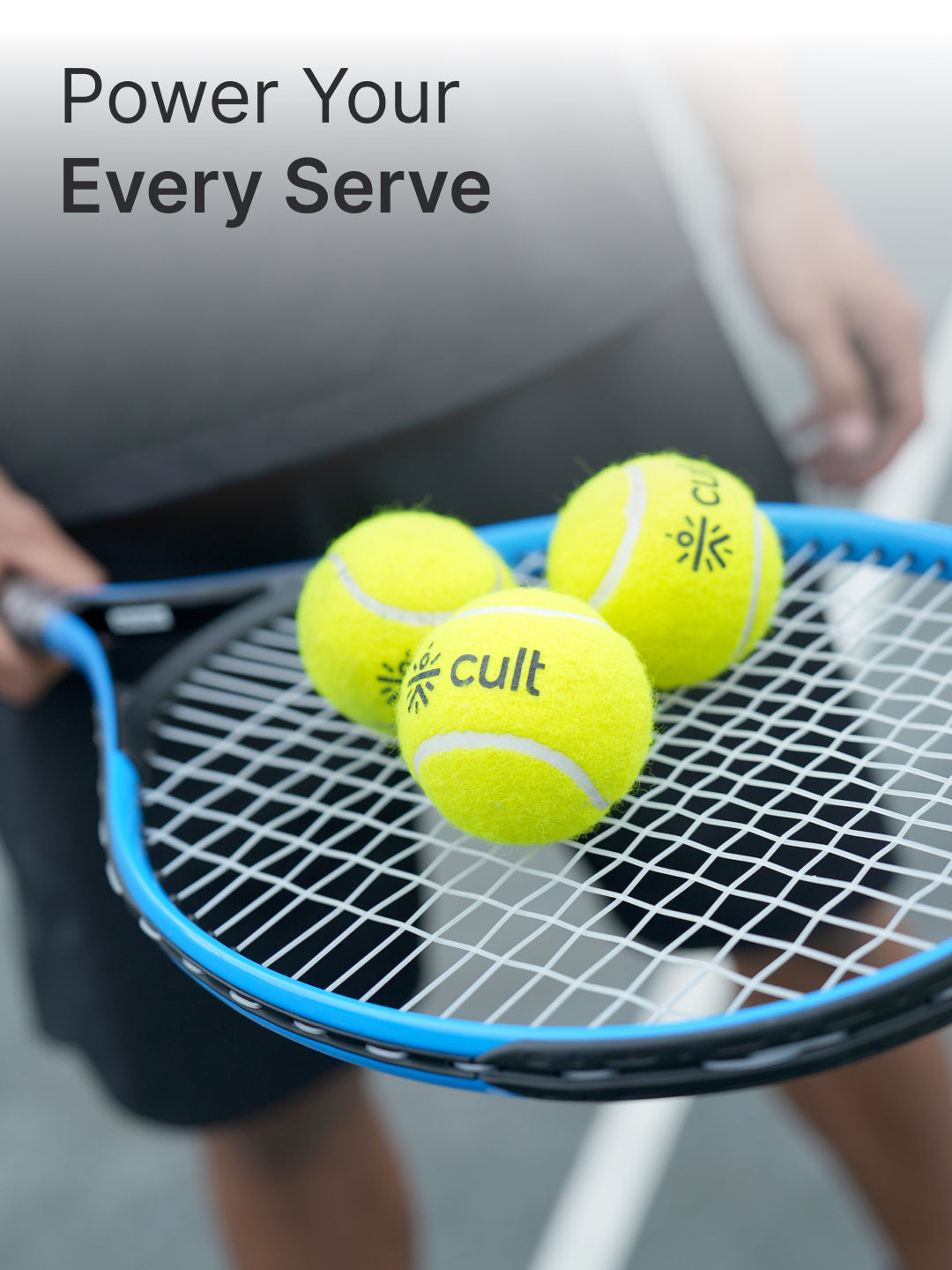 cult Tennis Ball Pack of 3 Green