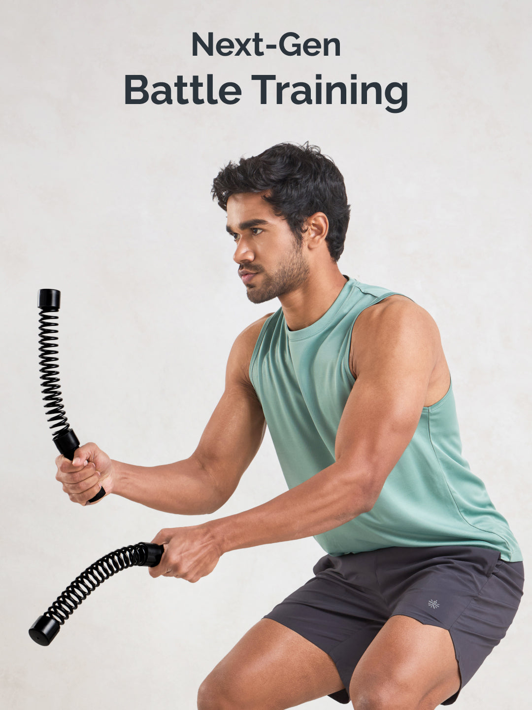 cult Ropeless Battle Rope Heavy-Duty Portable Strength Trainer for Full-Body & HIIT Workouts