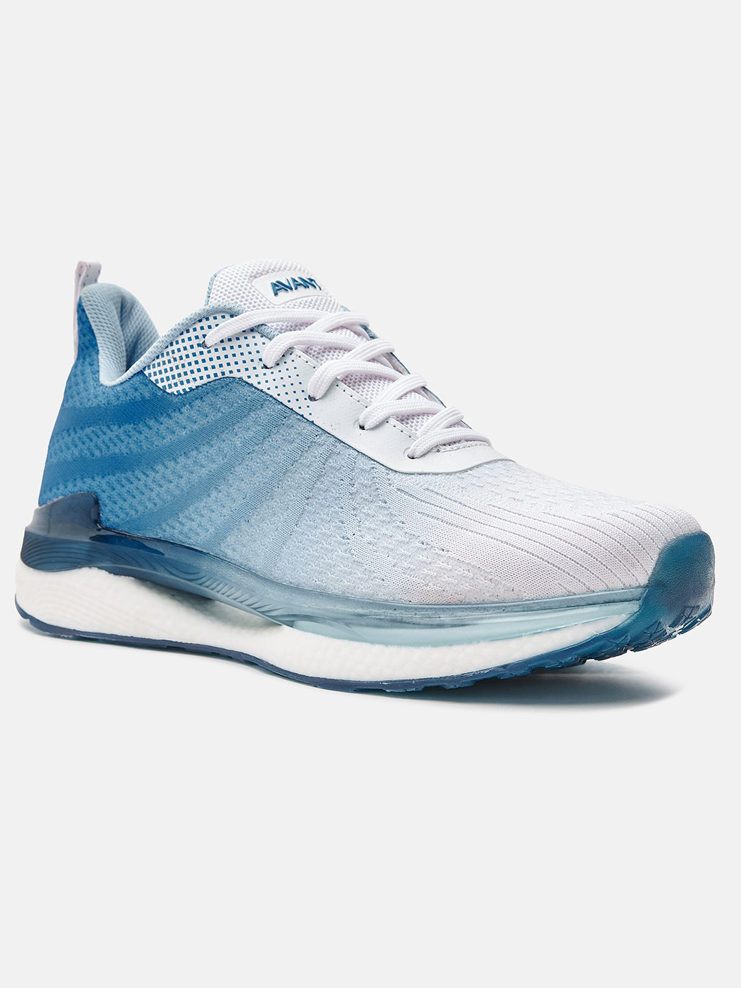 Avant Men's Rainbow Casual Shoes-Blue / White