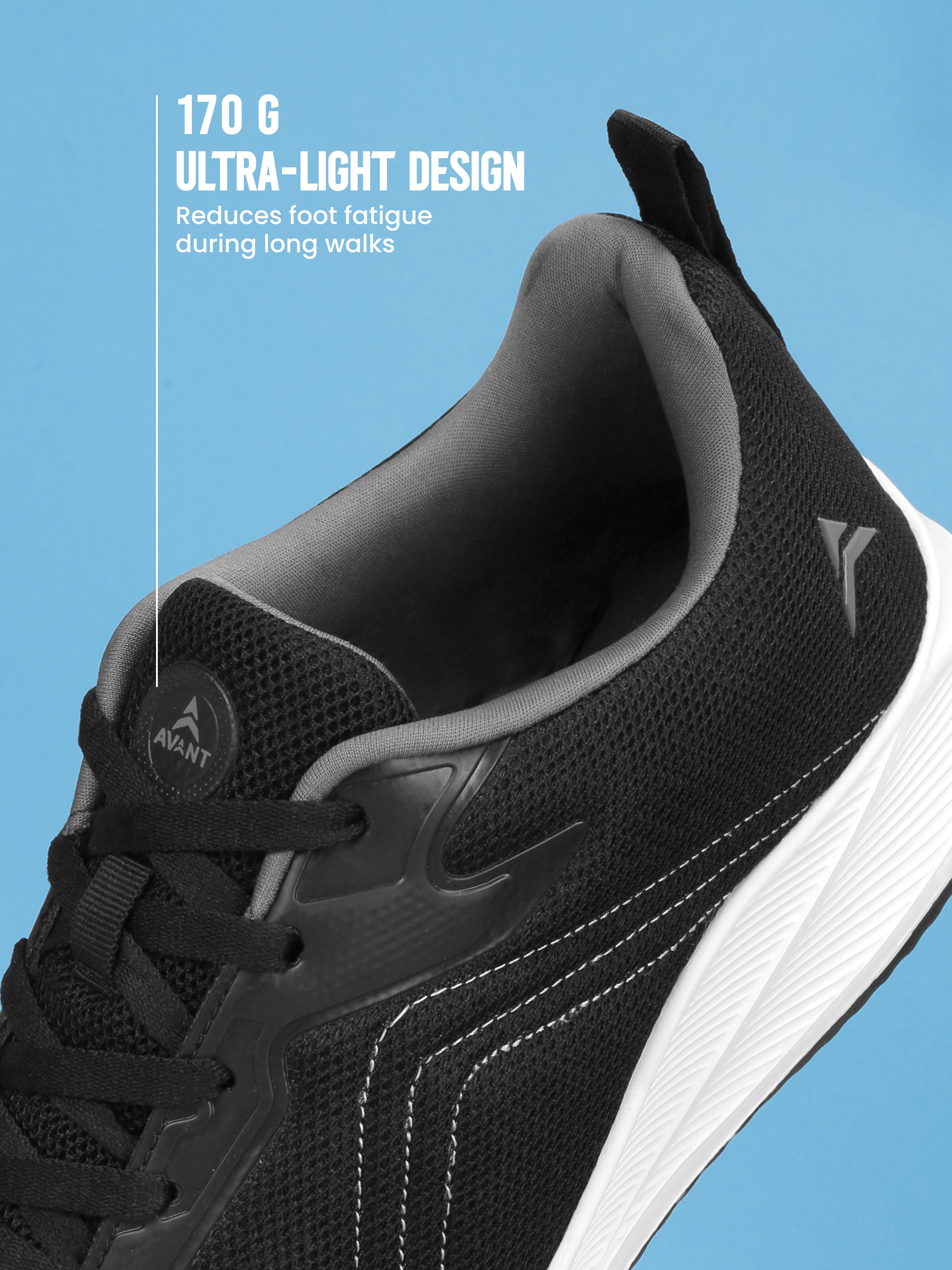 Avant Men's Vetra Walking Shoes - Black