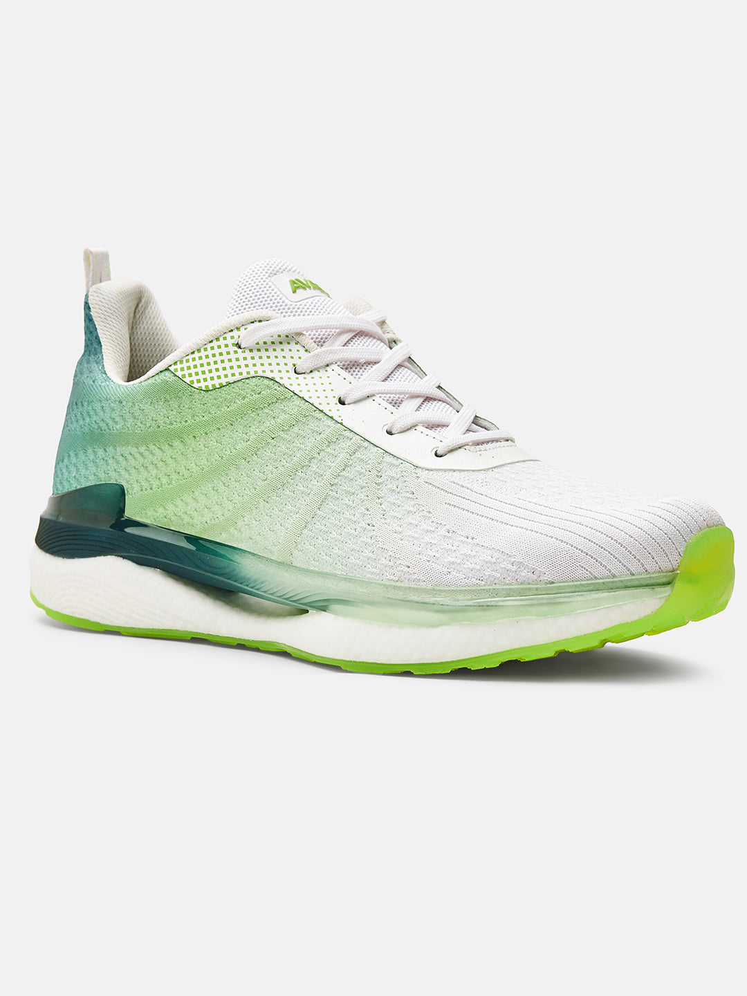 Avant Men's Rainbow Casual Shoes-Green/White