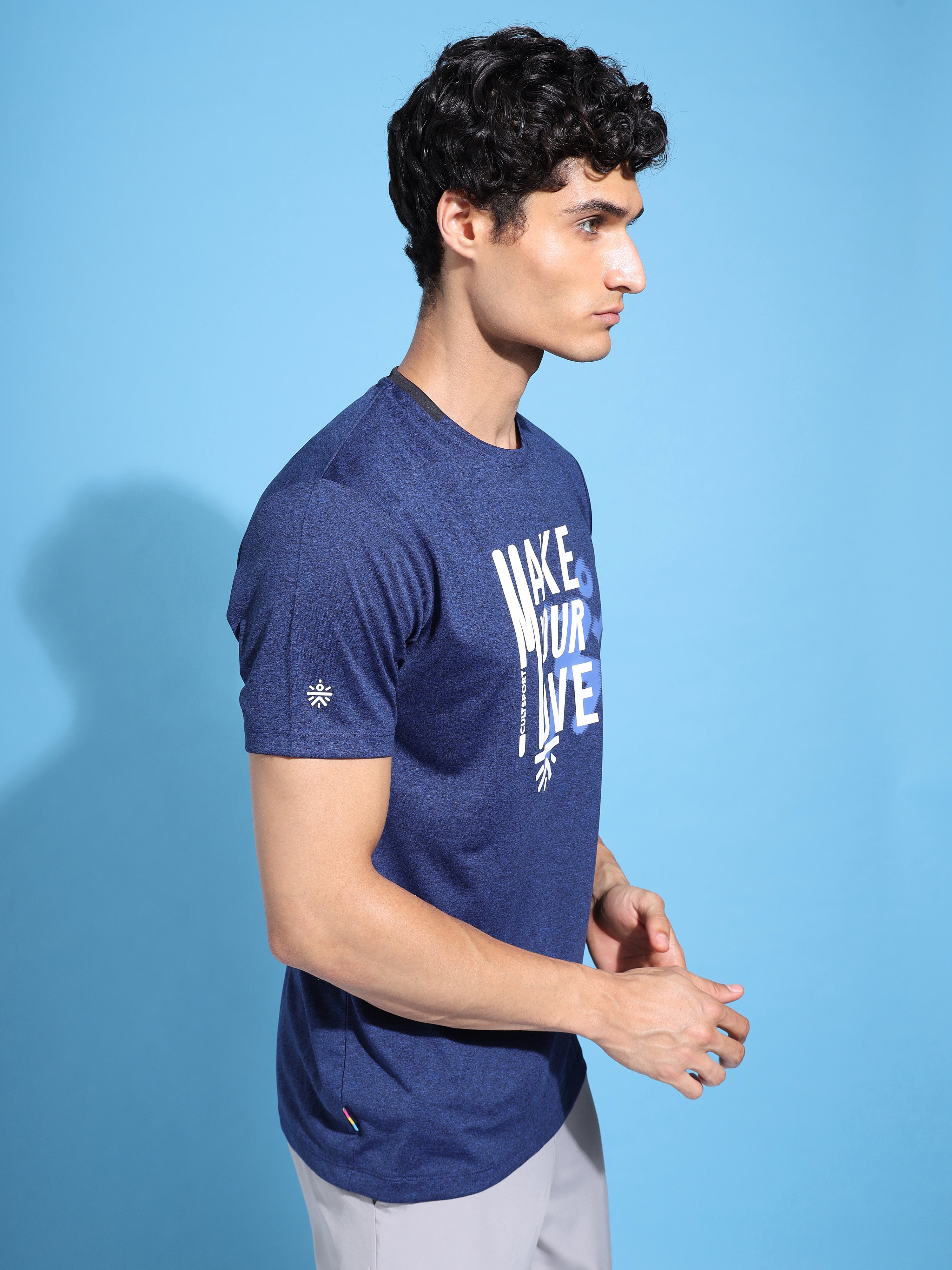 Make Your Move Graphic Print T-shirt