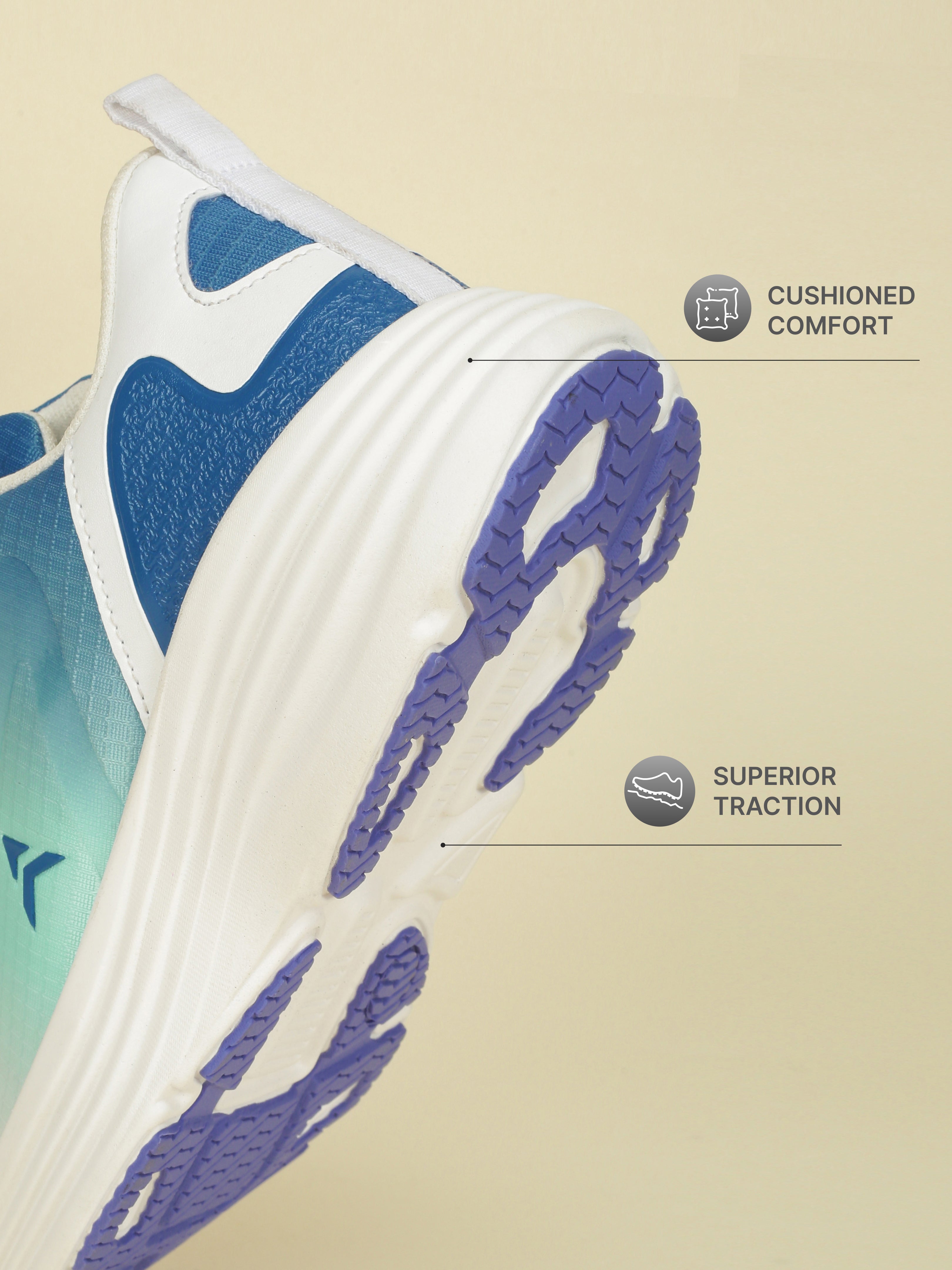 Avant Women's Gravix Casual Shoes - Sea Blue