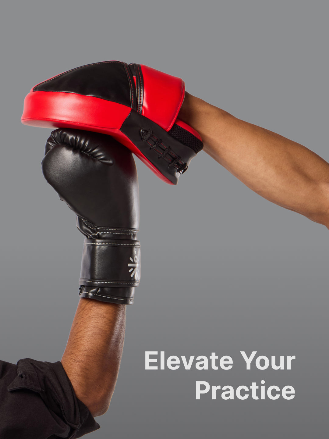 cult Boxing Focus Pad Unisex Black Red