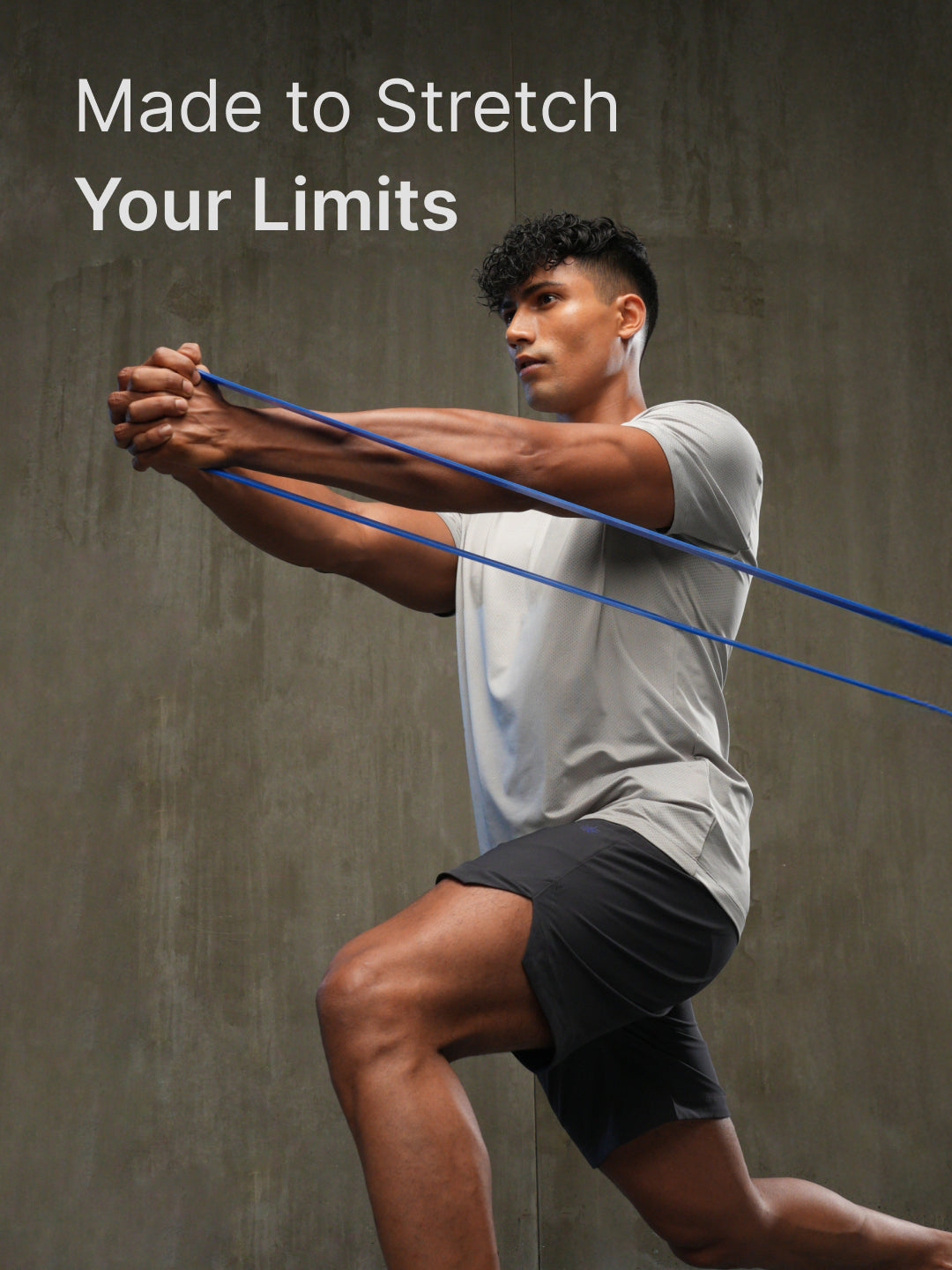 cult Resistance Band for Stretching, Pull Ups, Home Exercise and Gym Workout Stretch for Men & Women Pack of 5 (2-56 Kgs)