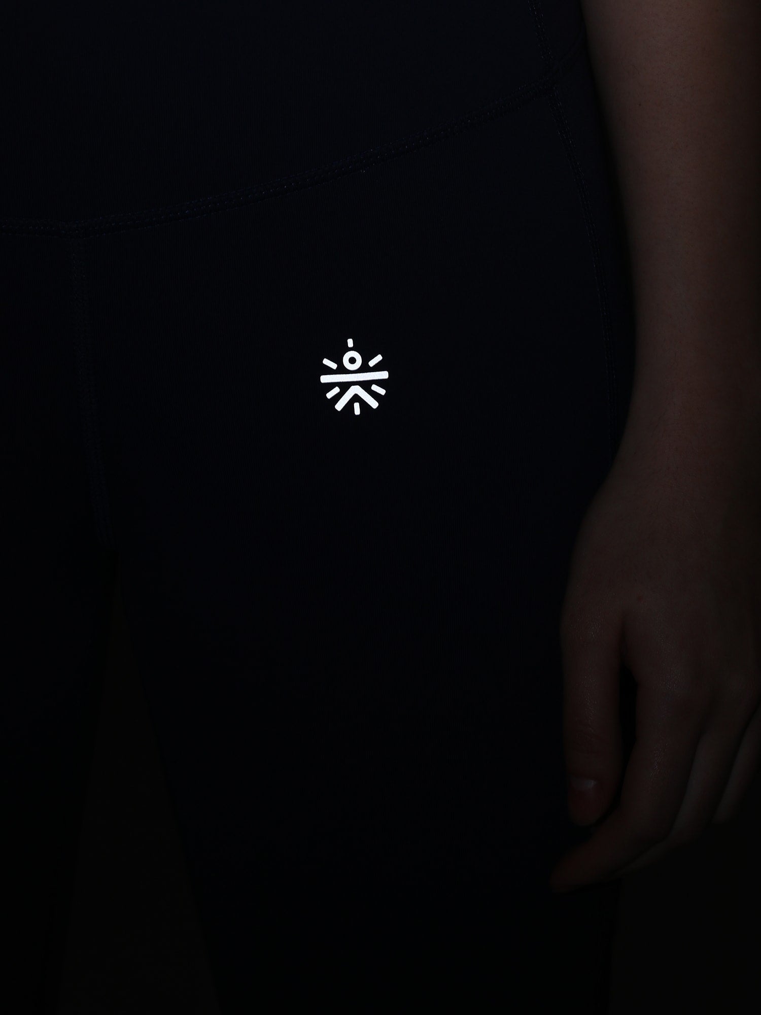 Absolute Fit High Spirit Navy Mesh Leggings