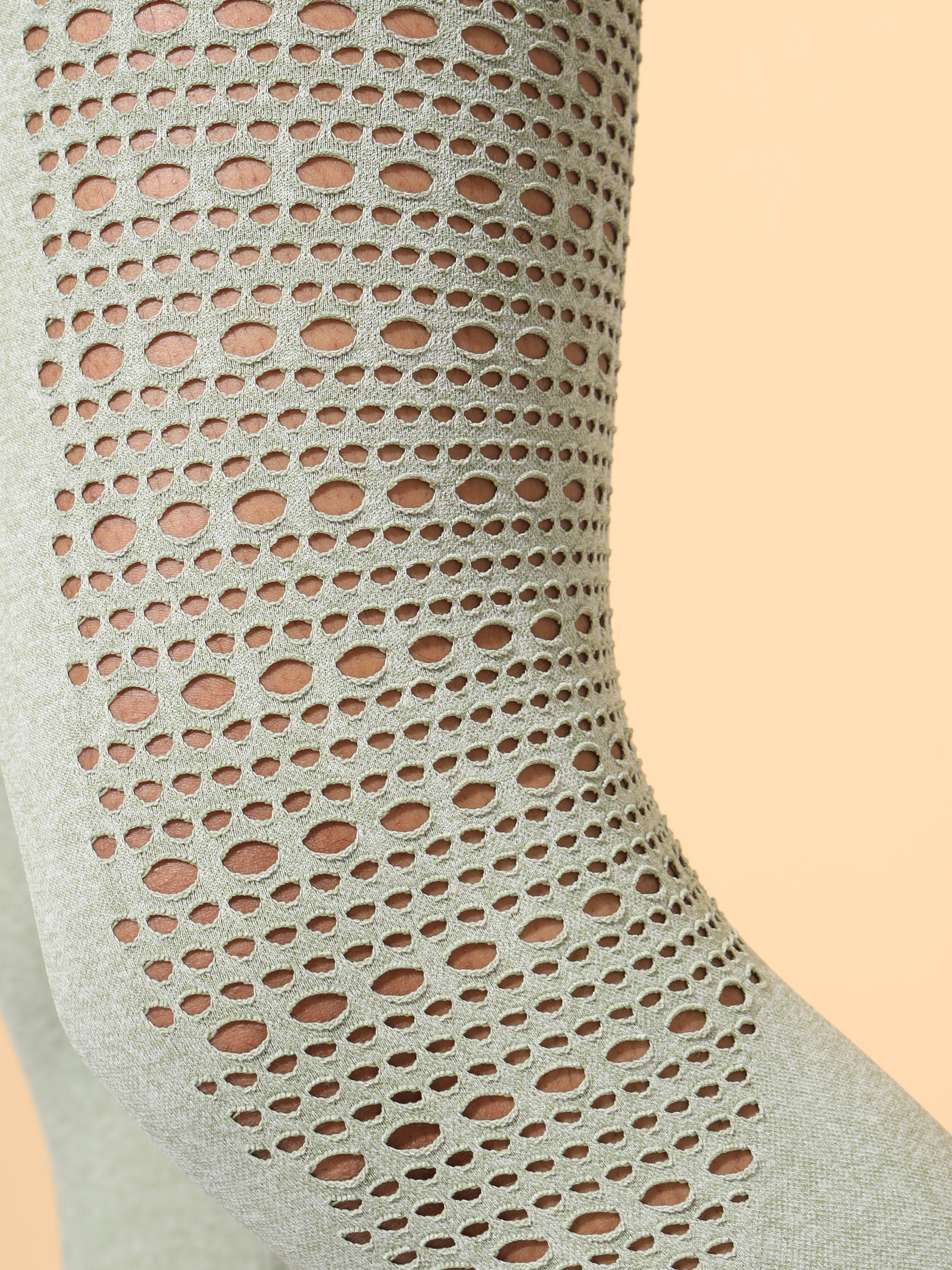 Seamless Jacquard Tights