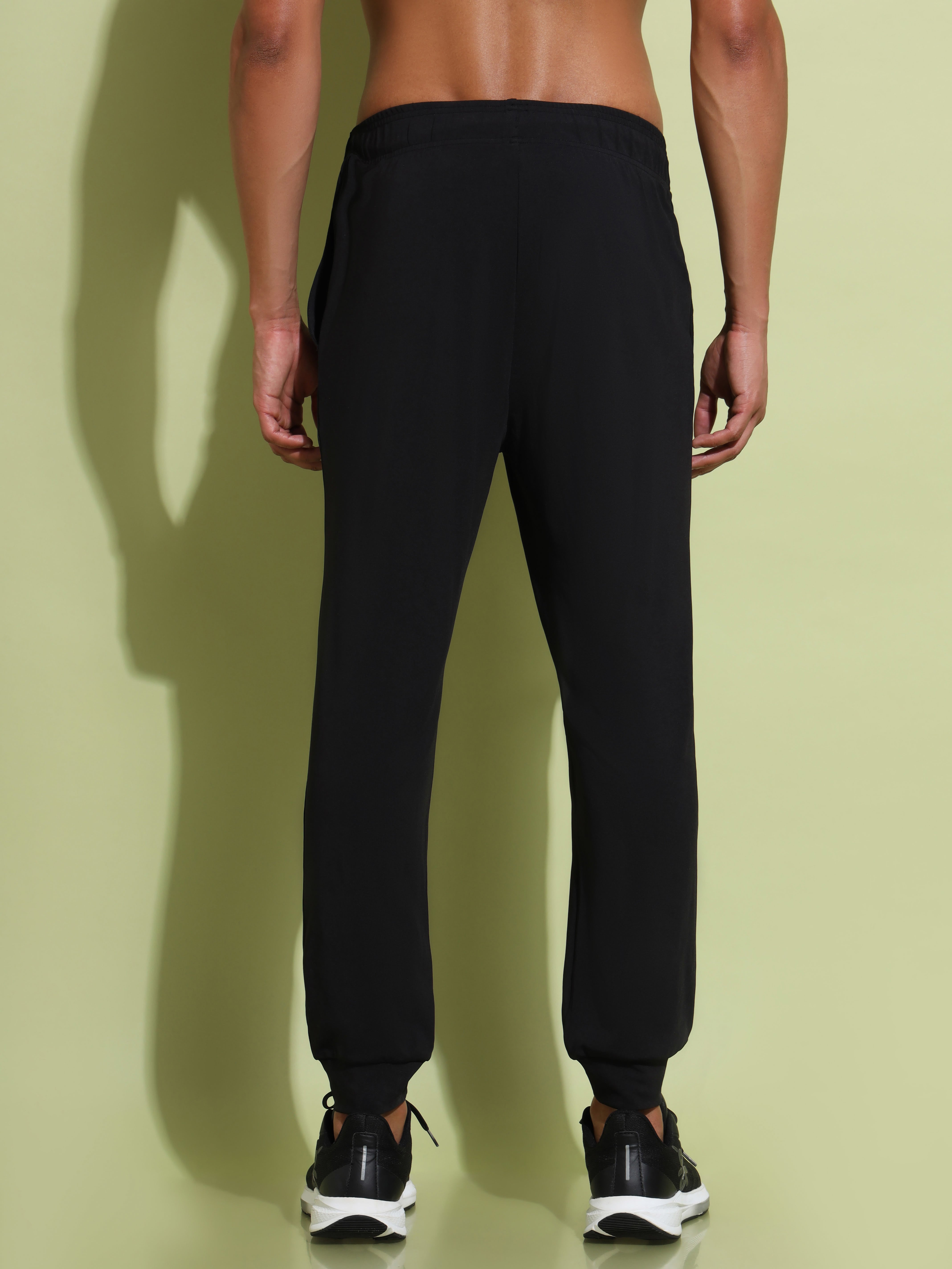 Workout Joggers with Graphic Print