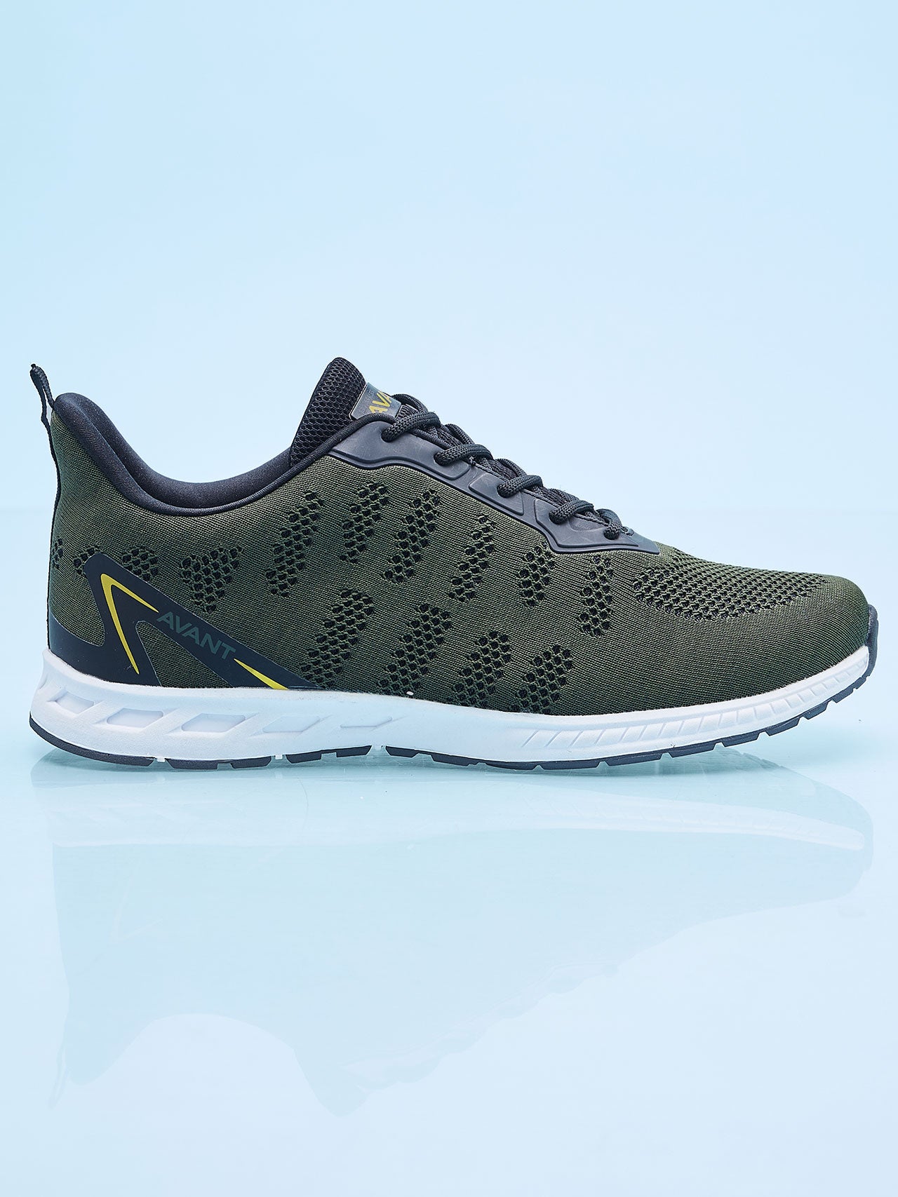 Avant Men's Hurricane Casual Shoes - Army Green/Black