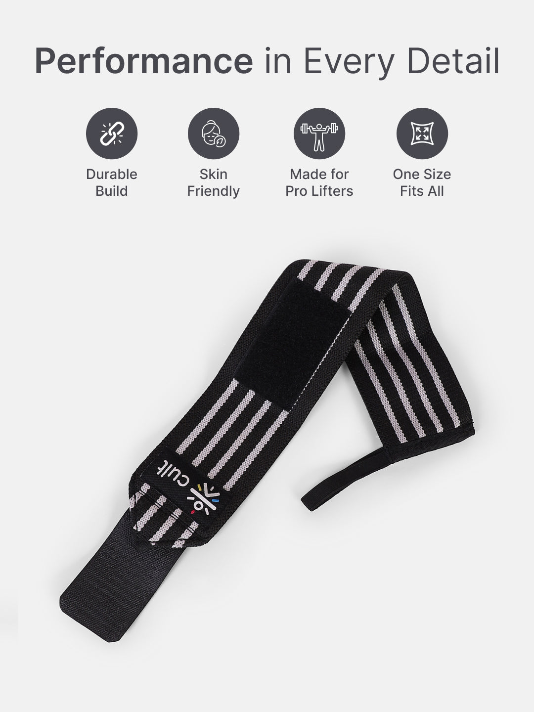 cult Neo Wrist Wrap 19" Black