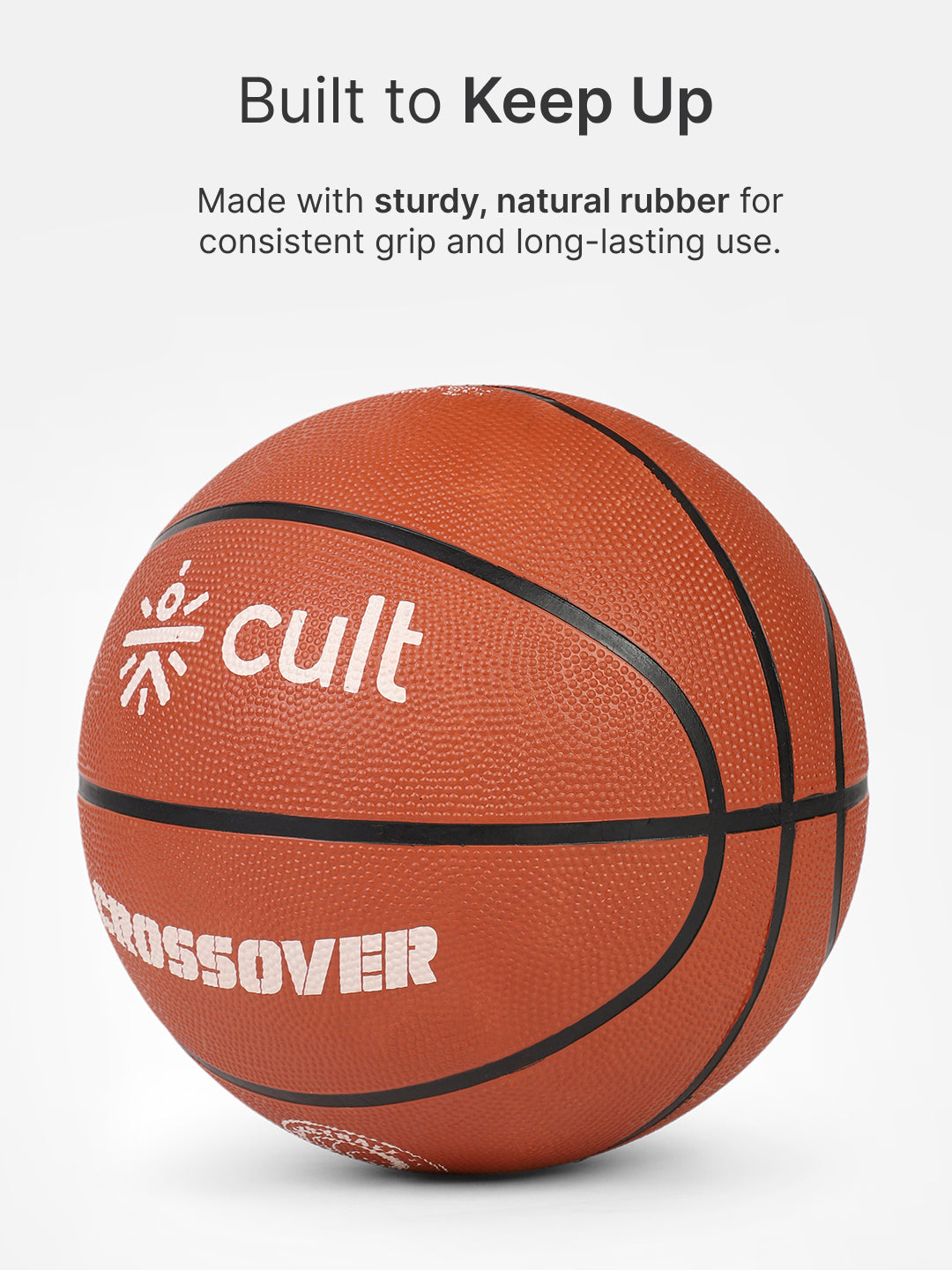 cult Basketball Crossover Brown Size 7