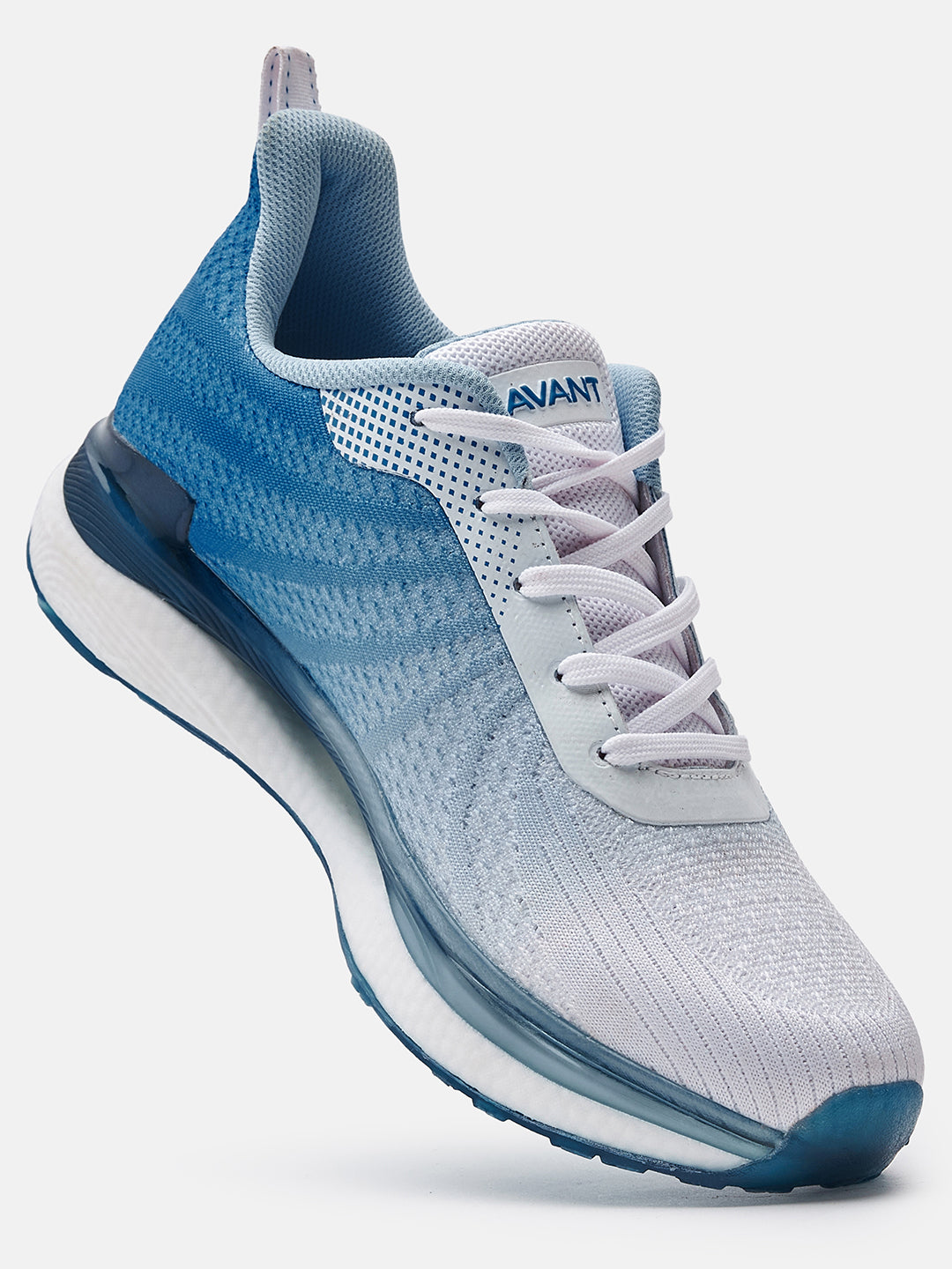 Avant Men's Rainbow Casual Shoes-Blue / White