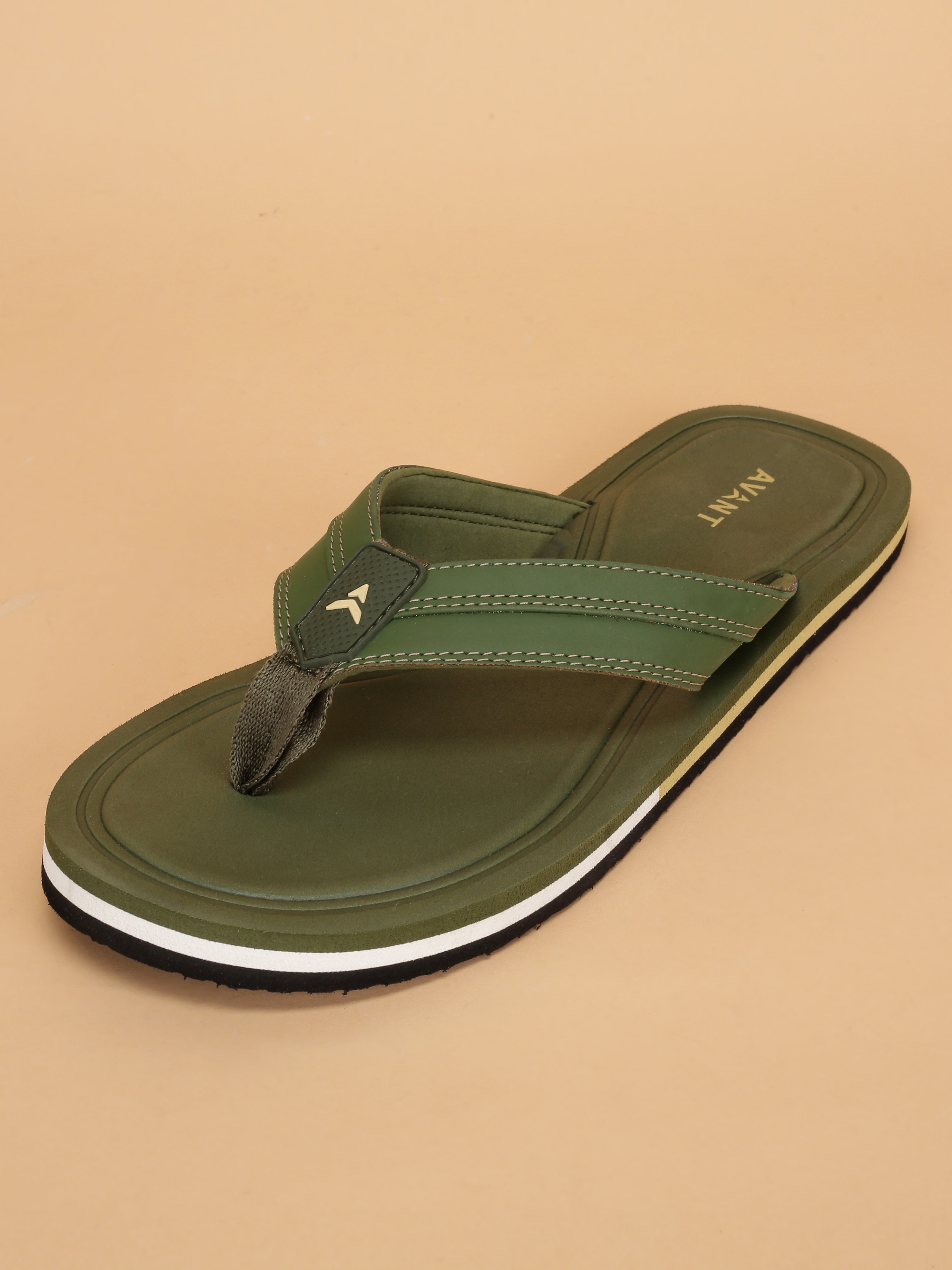 Avant Men's Flint Flip Flops - Olive
