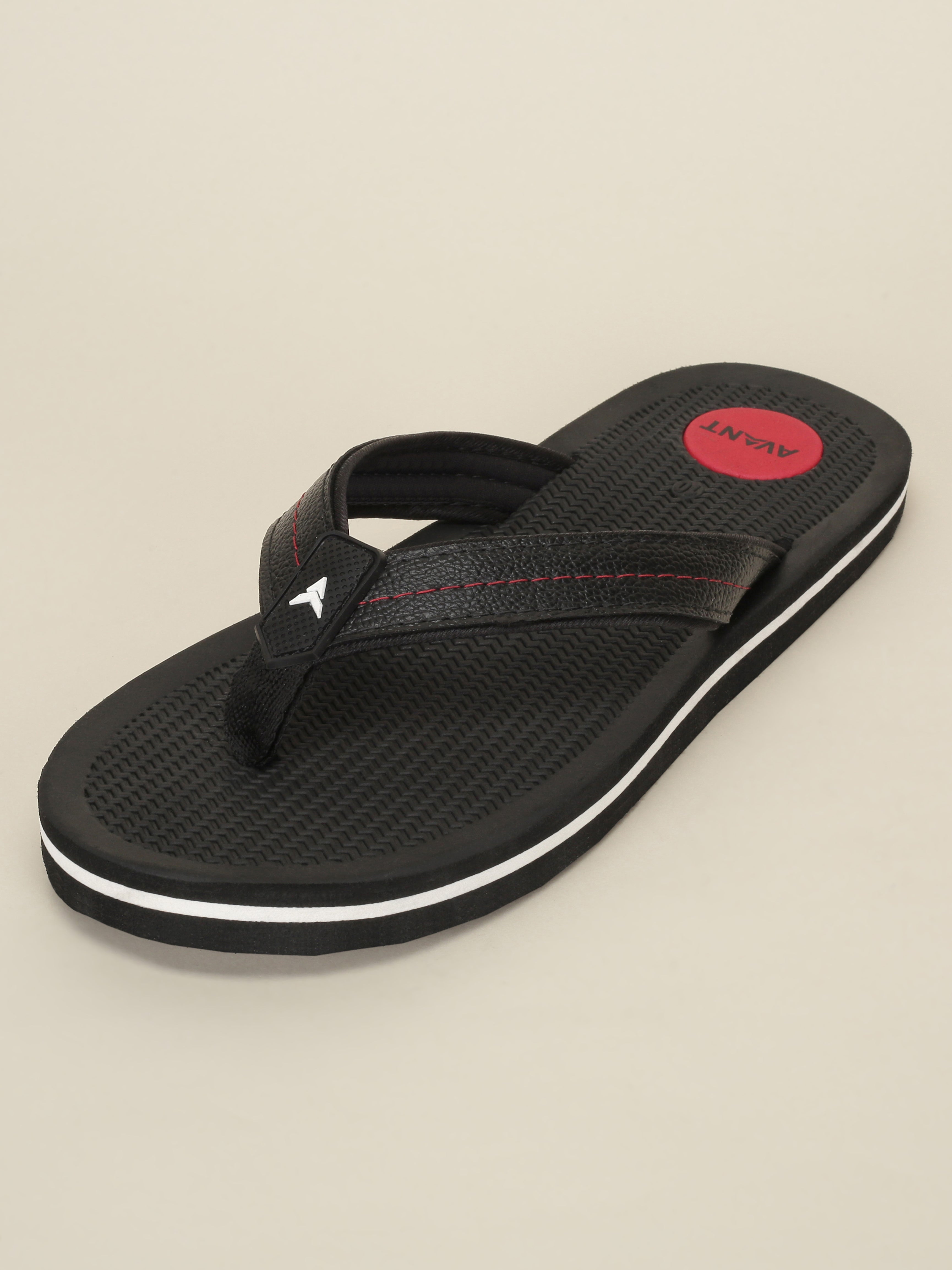 Avant Men's ComfortWalk Flip Flops - Black