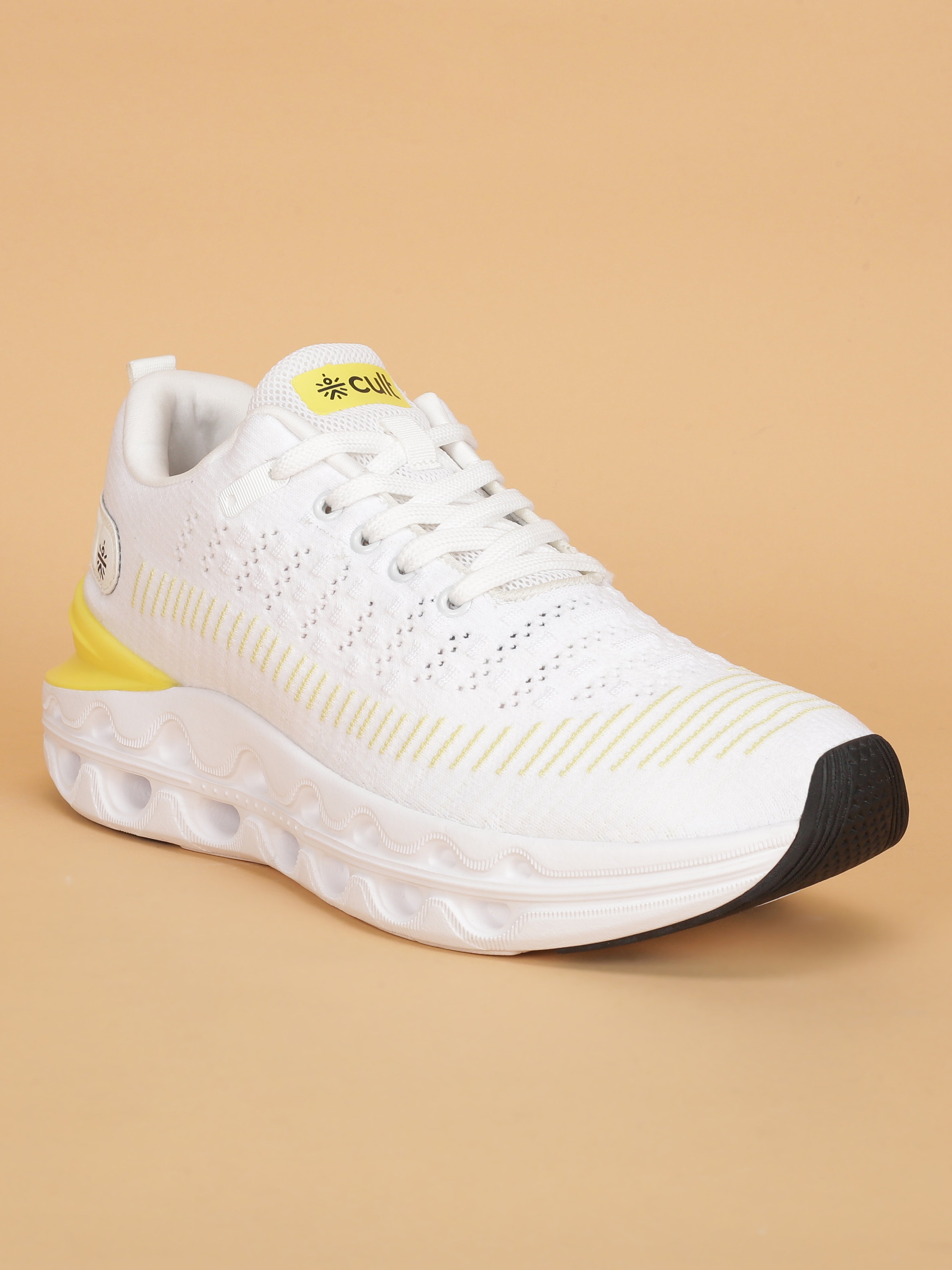 cult Men's Flexora Sneaker Shoes - Yellow