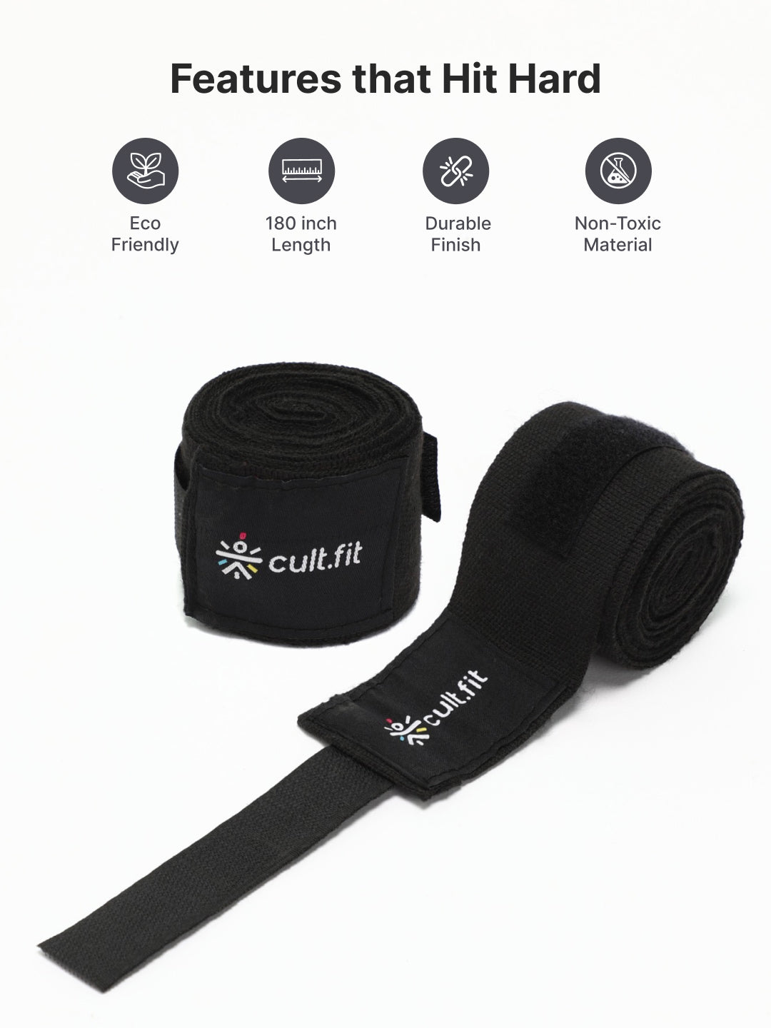 Boxing Hand wrap Black