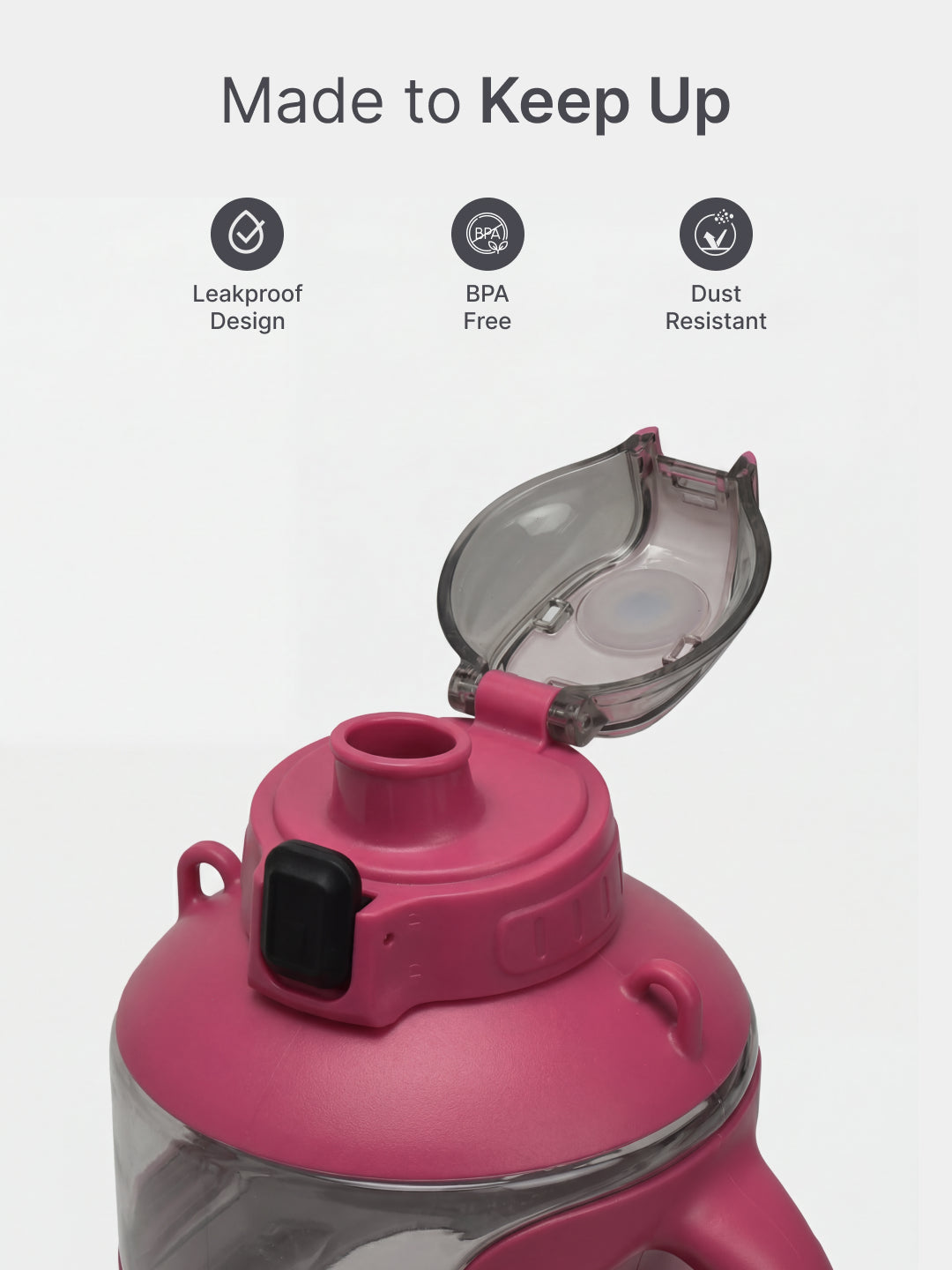 cult Gallon Bottle 2.2L Unisex Pink