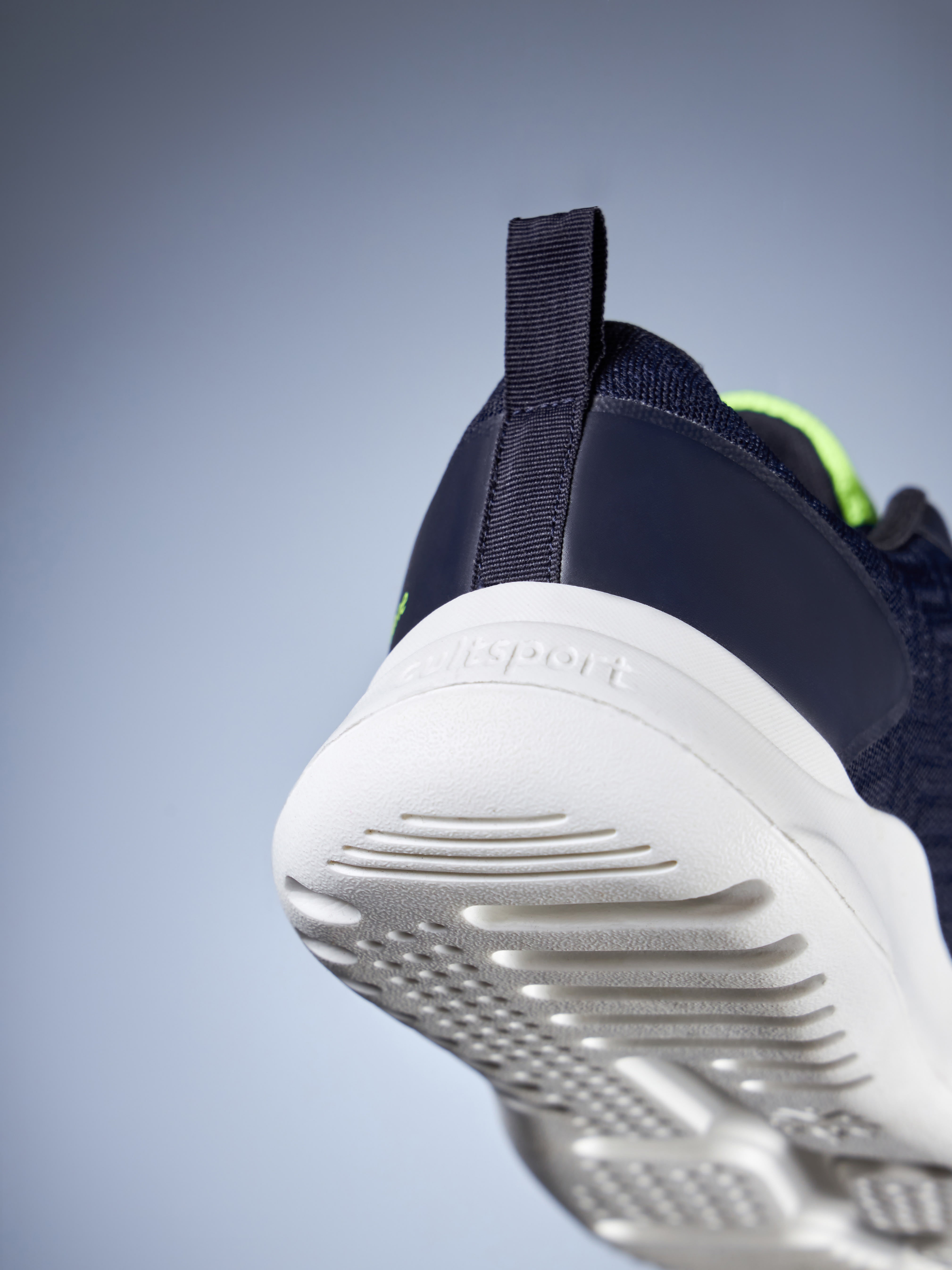 cult Lope Men Running Shoes - Navy/Lime Green