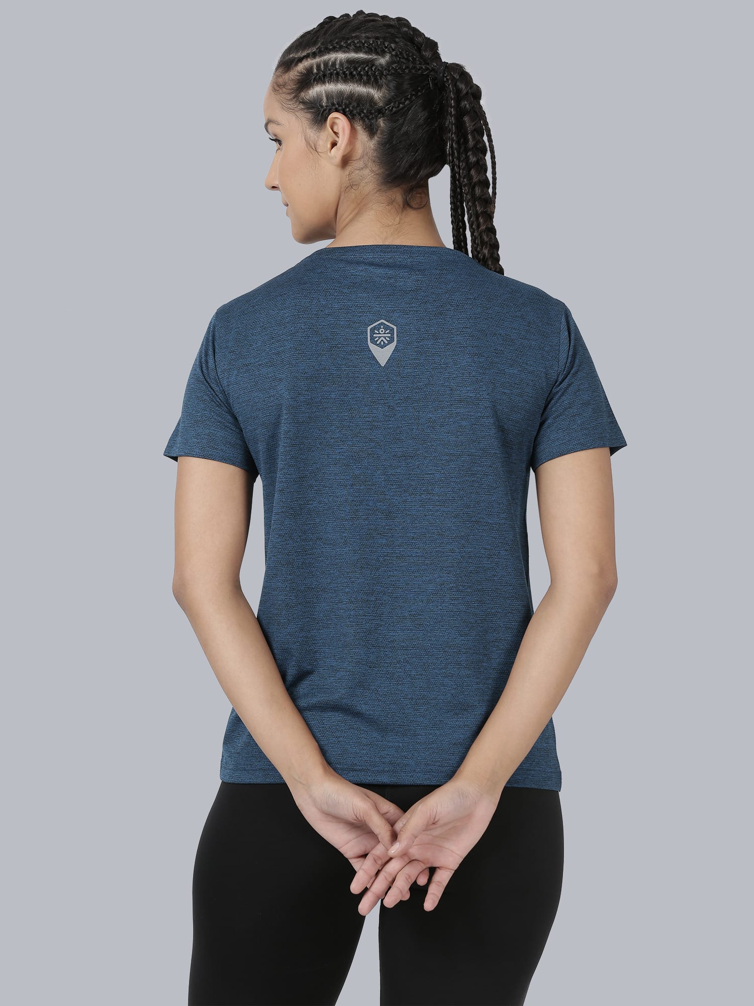 Blakout Blaze Teal Slim Tee