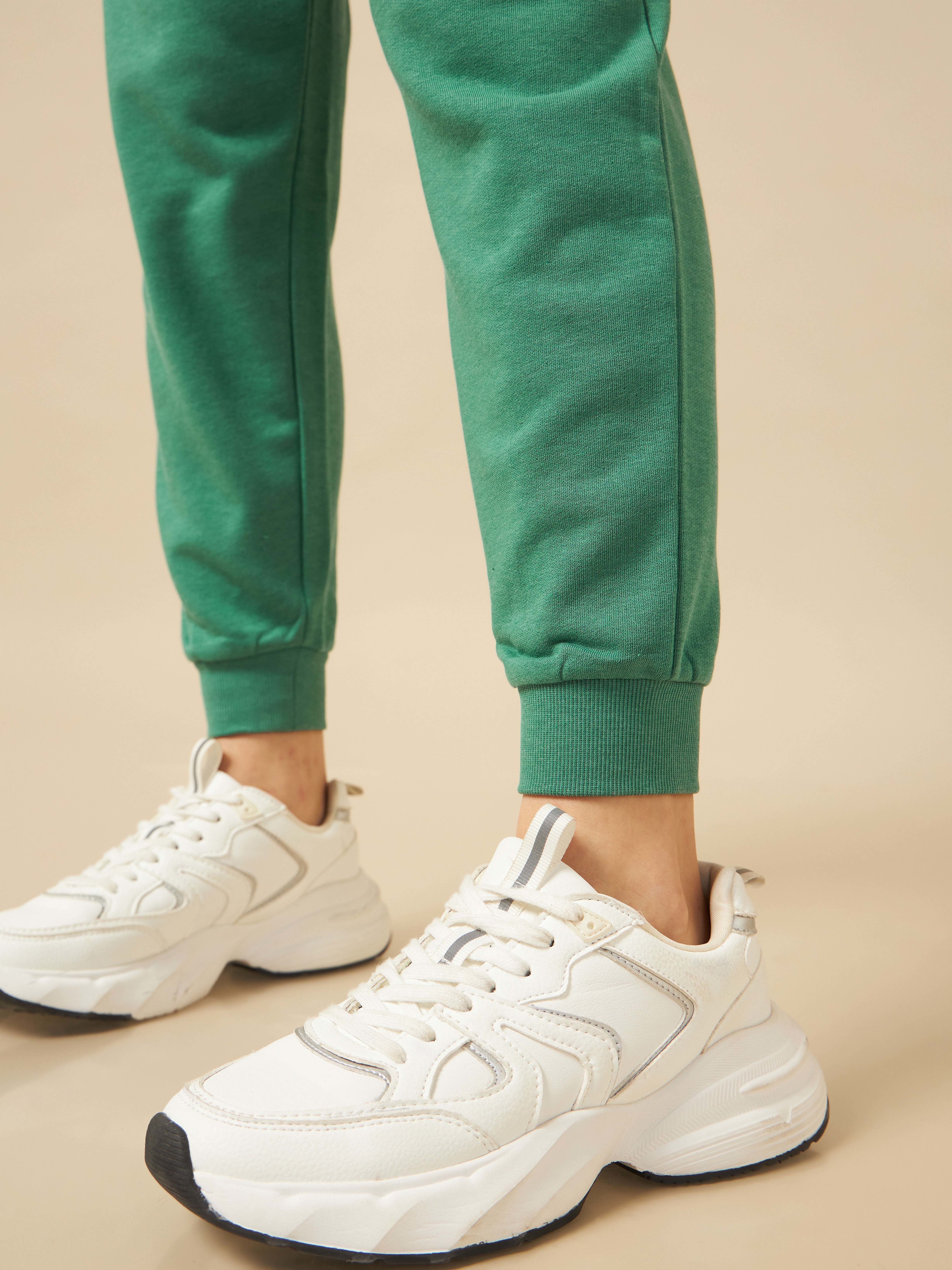 Cult Athletic club Women Sea Green Joggers