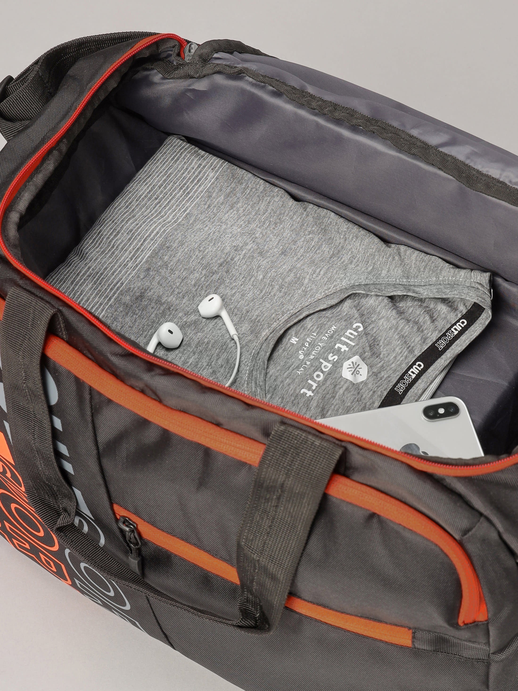 Duffle Bag with Shoe Compartment