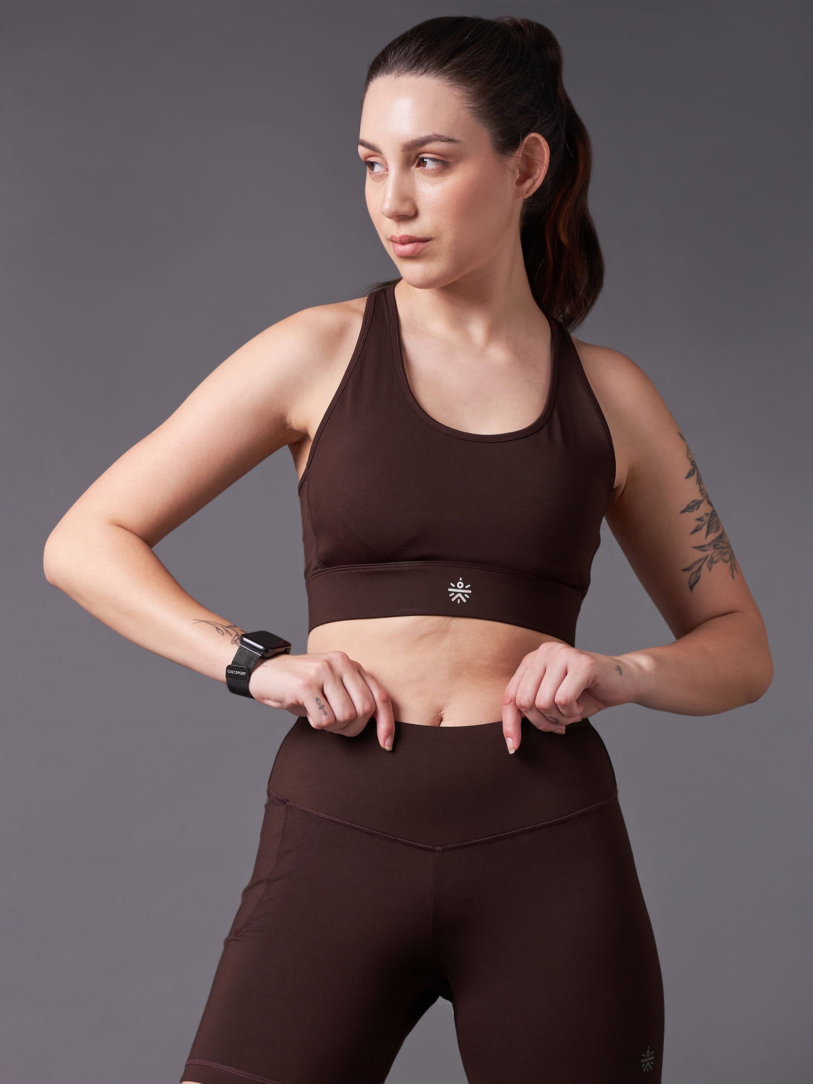 Cross Back Medium Support Bra