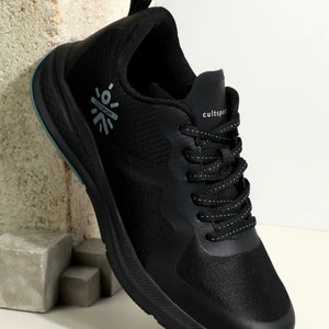 cult Speedster Men Running Shoes - Black