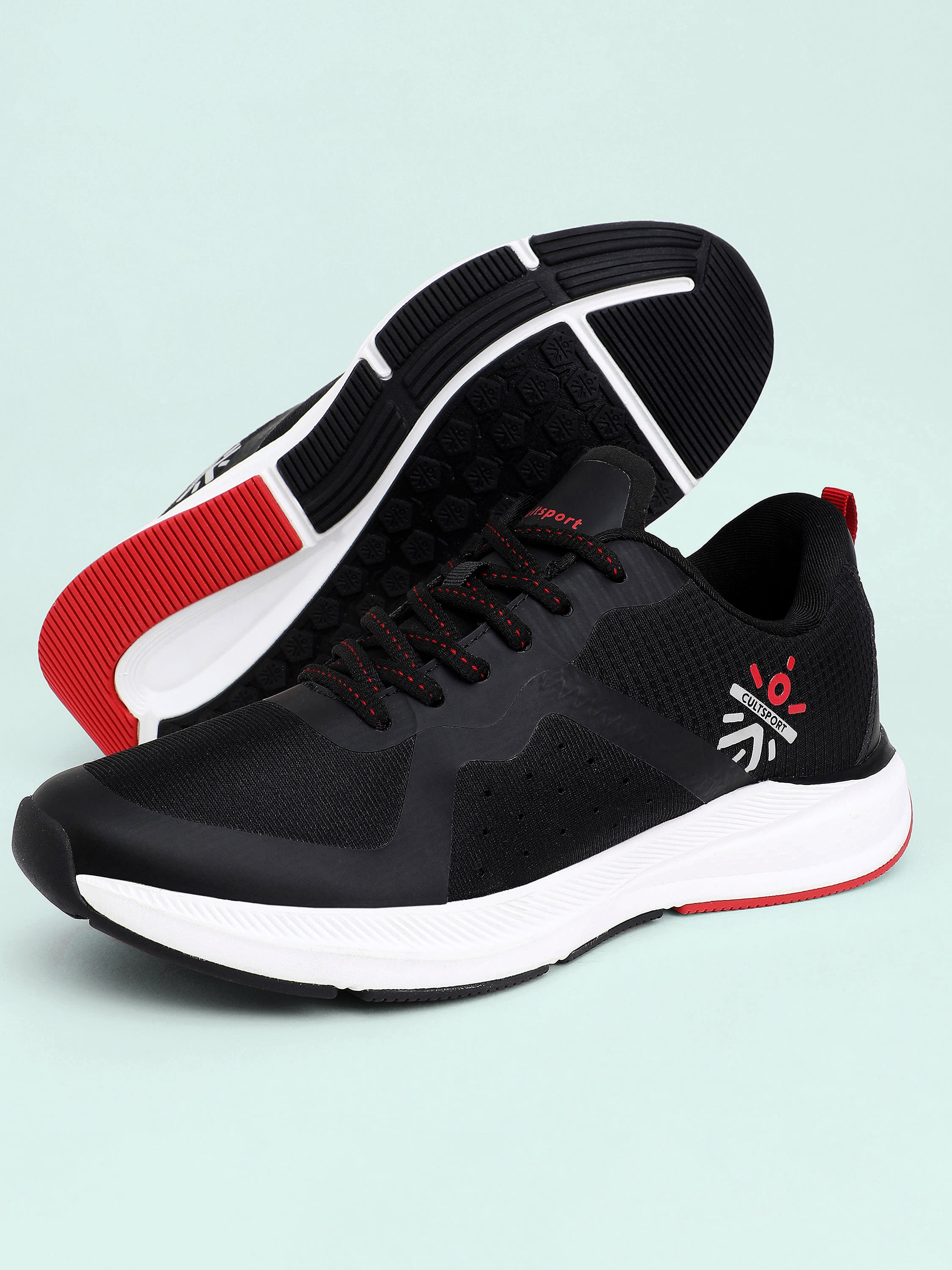 cult Speedster Men Running Shoes - Black