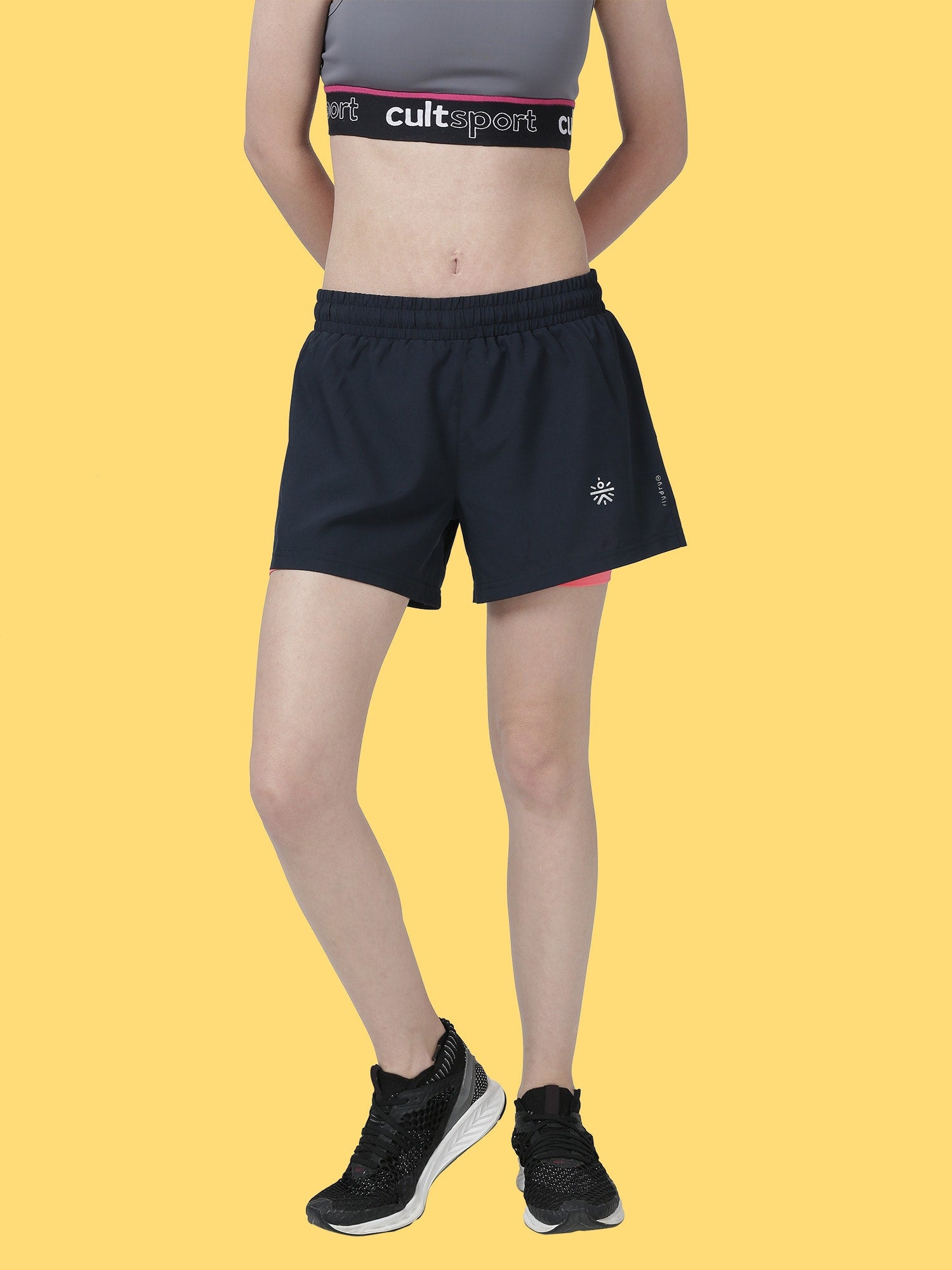 Vital Finish Navy Gym Shorts