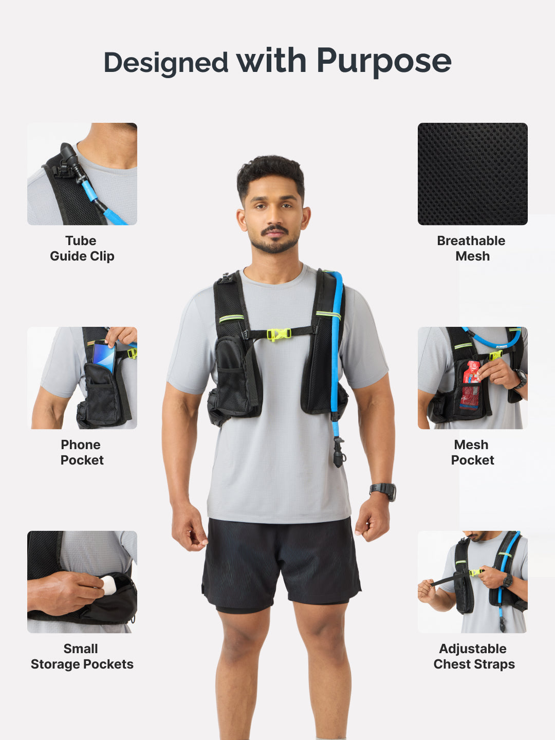 Cult Hydration Bag with 2L Water Pouch