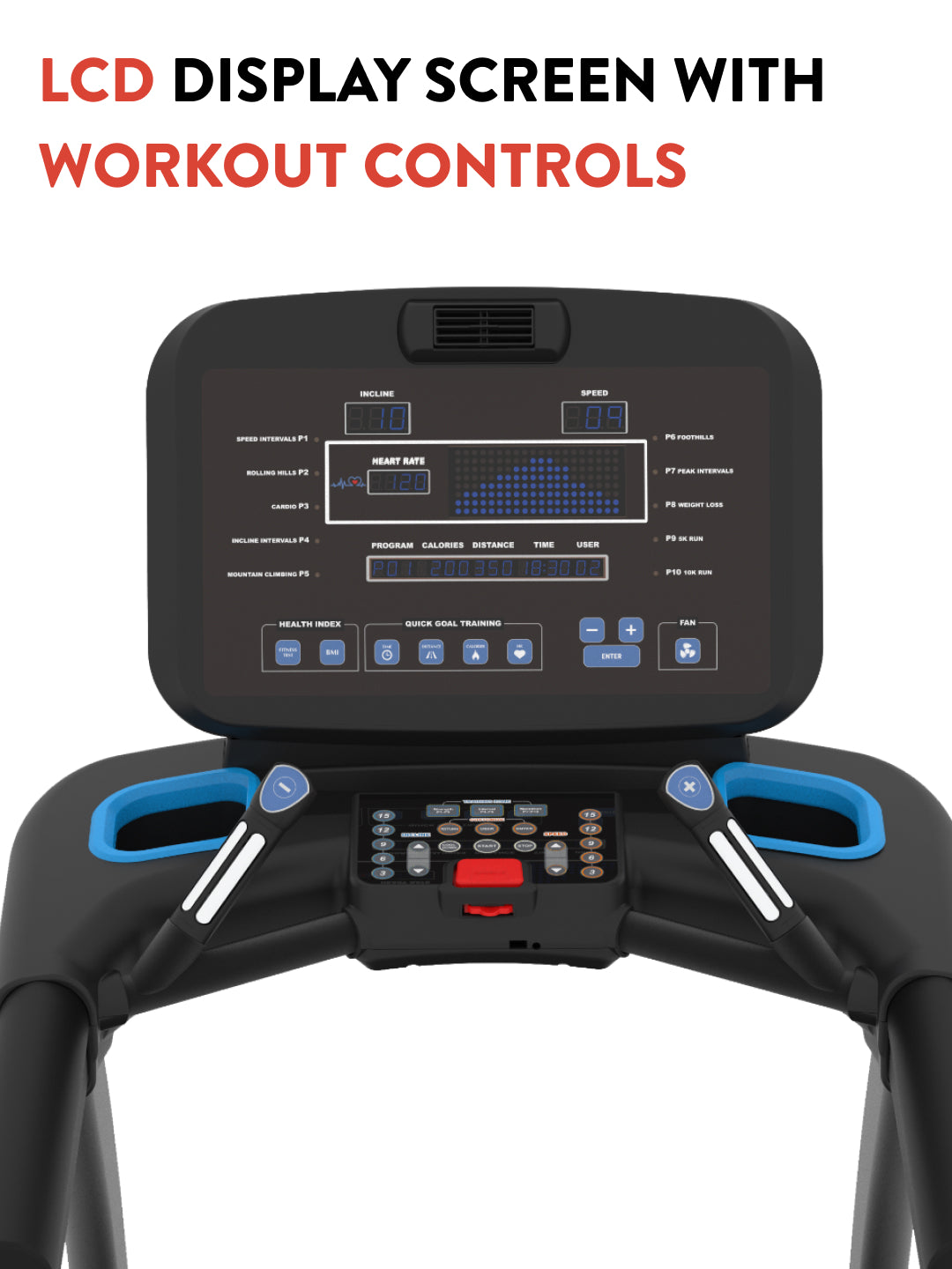 Cult OptiRun Prime CS615D Treadmill | 4HP Motor Power | Max Weight Support: 180Kg | Max Speed - 20kmph (with 6 months extended warranty)